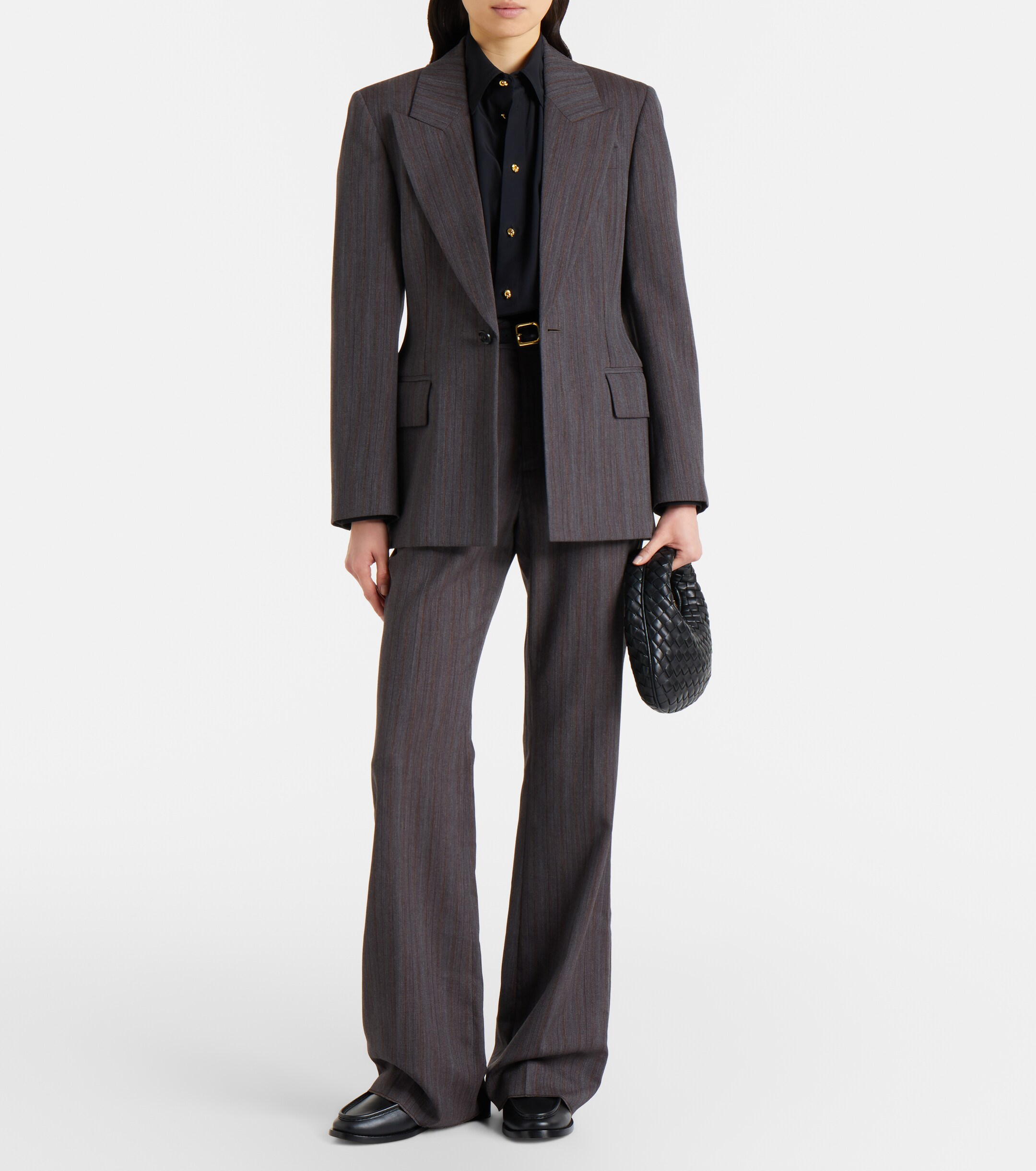 Bottega Veneta Baby Veneta leather top-handle bag