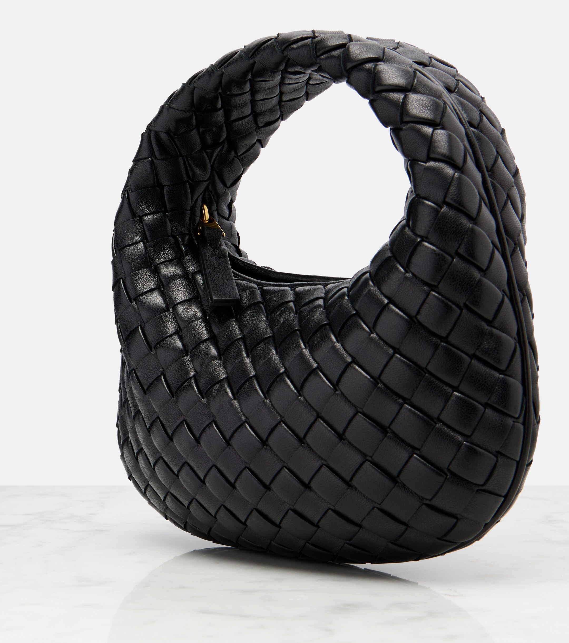 Bottega Veneta Baby Veneta leather top-handle bag