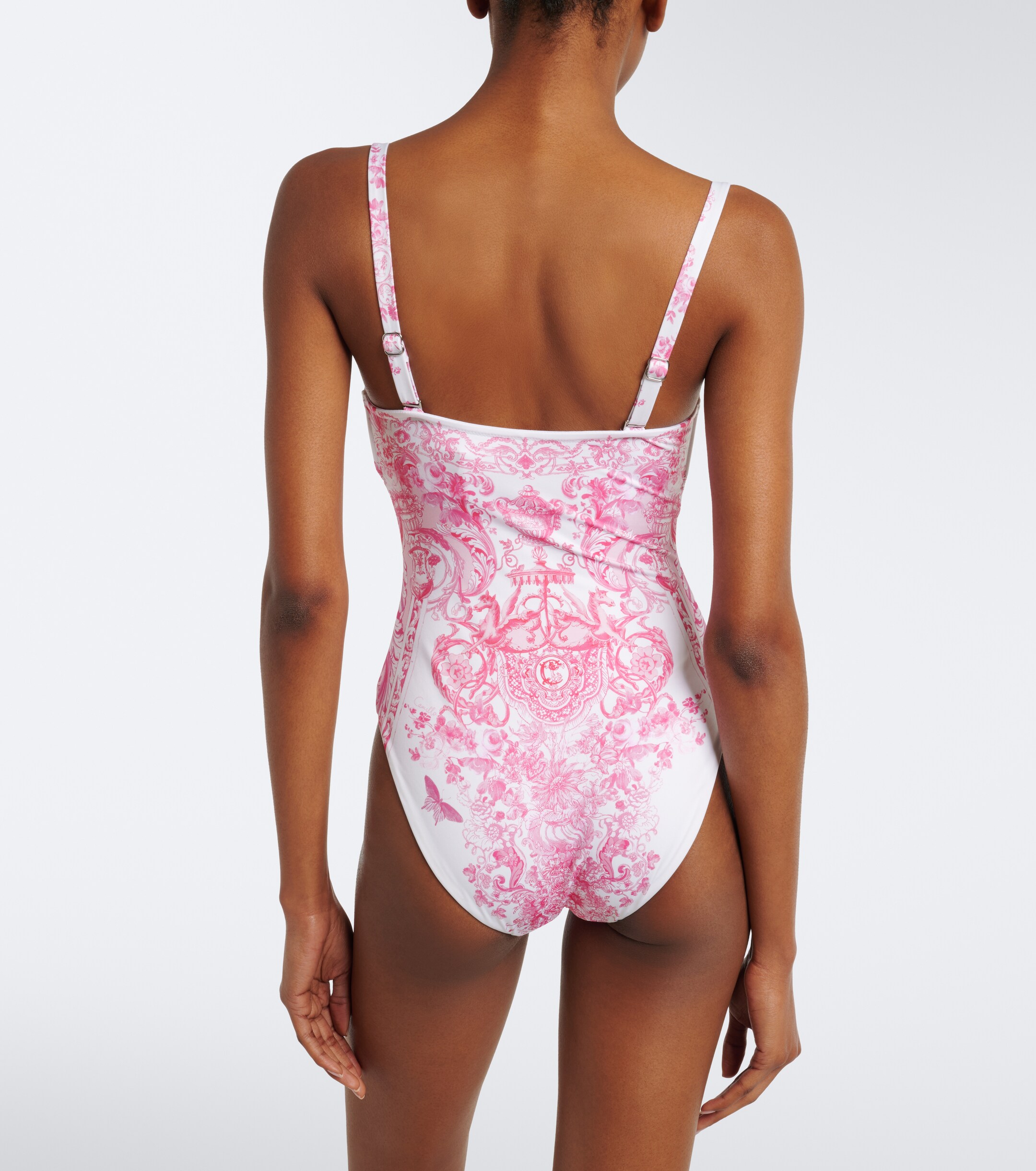 Camilla Camilla Embellished printed swimsuit