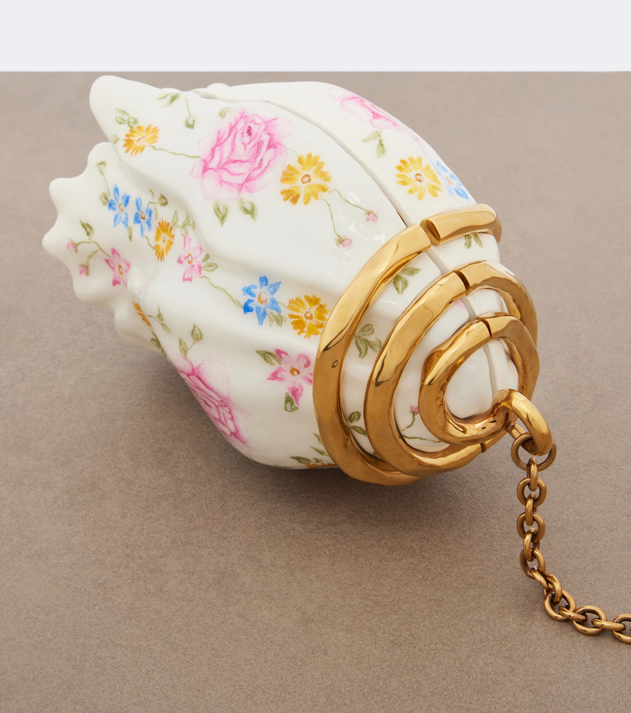 Chloé Souvenir Treasures Tulip clutch
