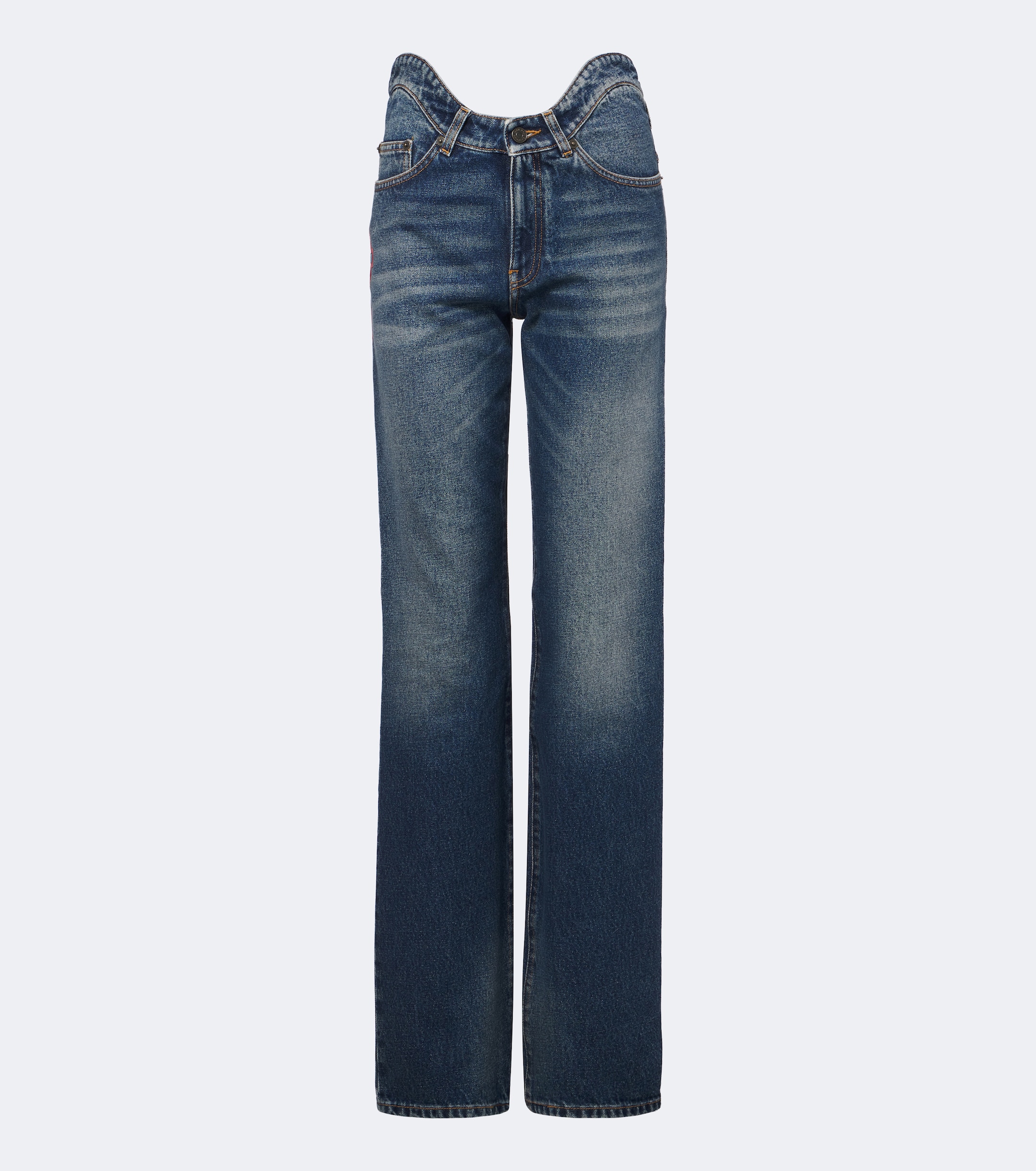 Jean Paul Gaultier Jean Paul Gaultier Faded straight jeans