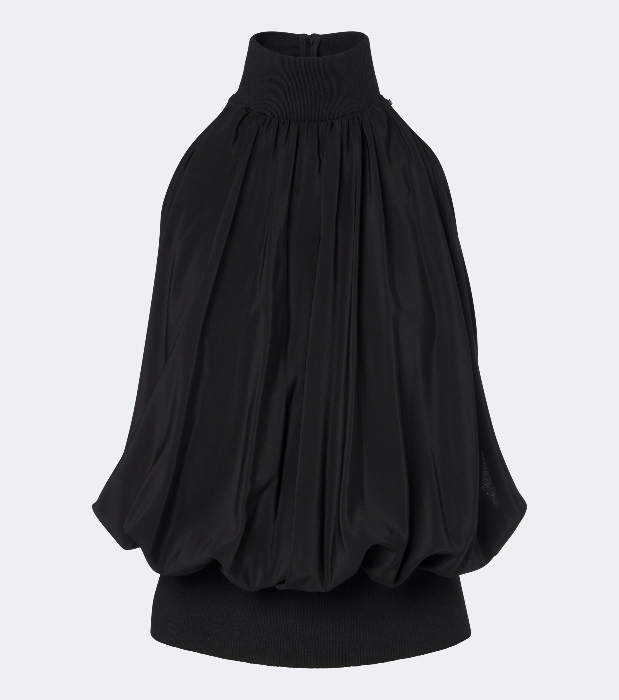 Sportmax Sportmax Draped halterneck silk satin top