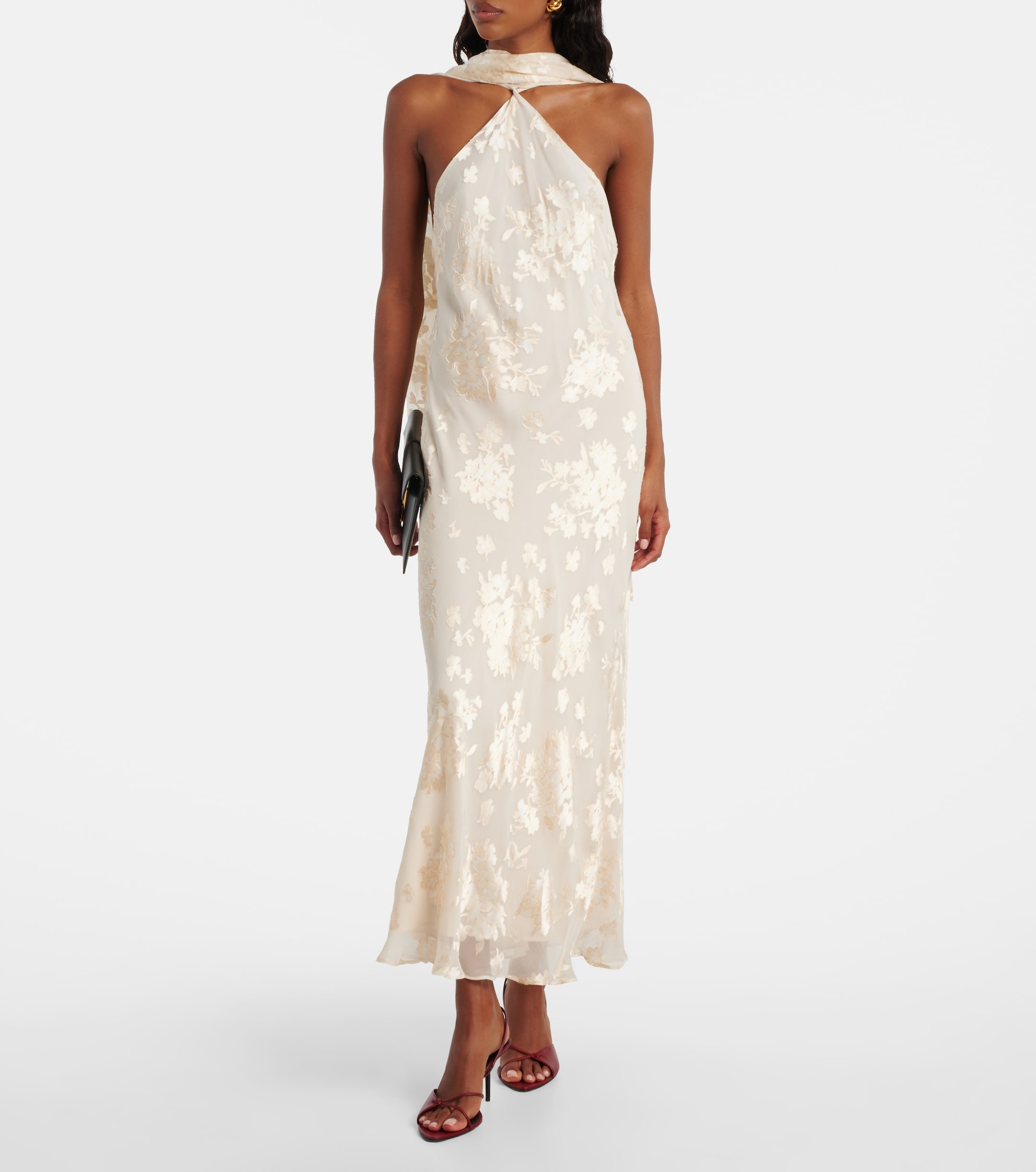 RIXO - Bridal Hayley floral midi dress | Plush RIXO - Bridal Hayley floral midi dress | Plush