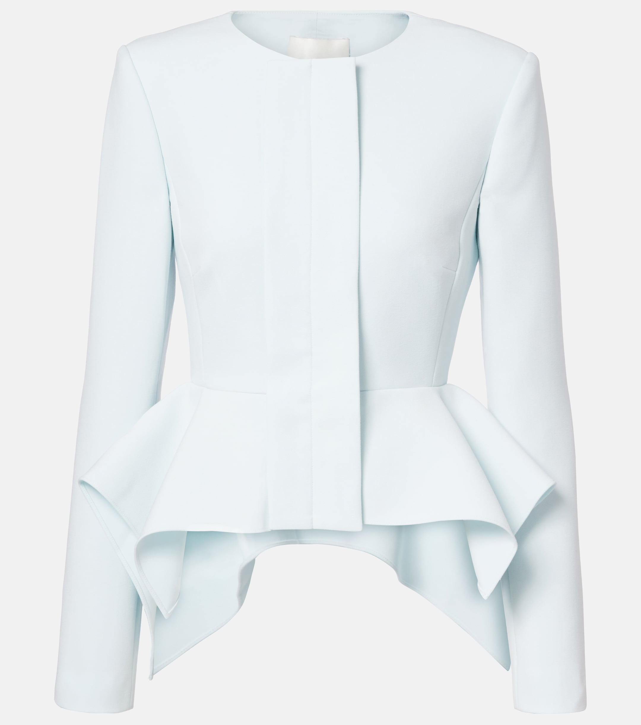 Roland Mouret Peplum crêpe blazer thumbnail