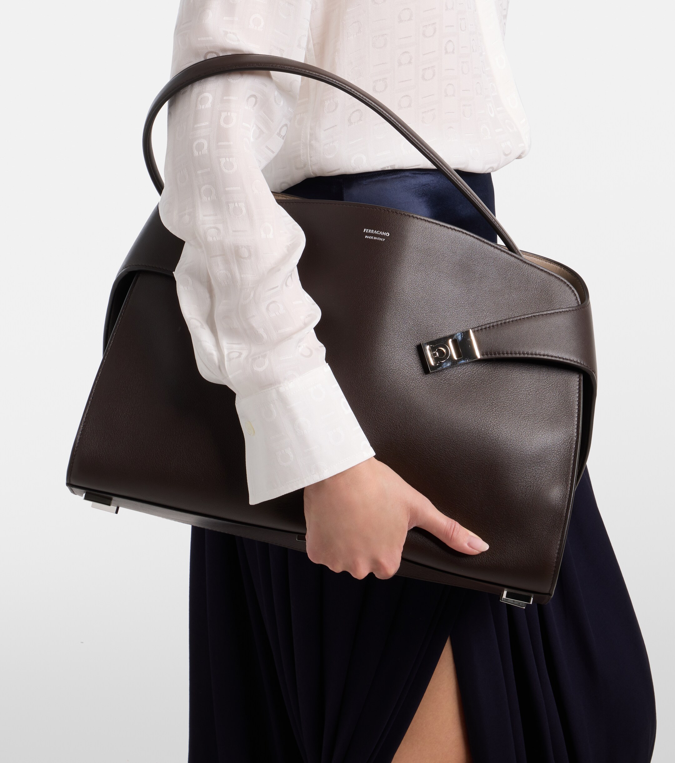 Ferragamo Hug Soft Medium leather shoulder bag