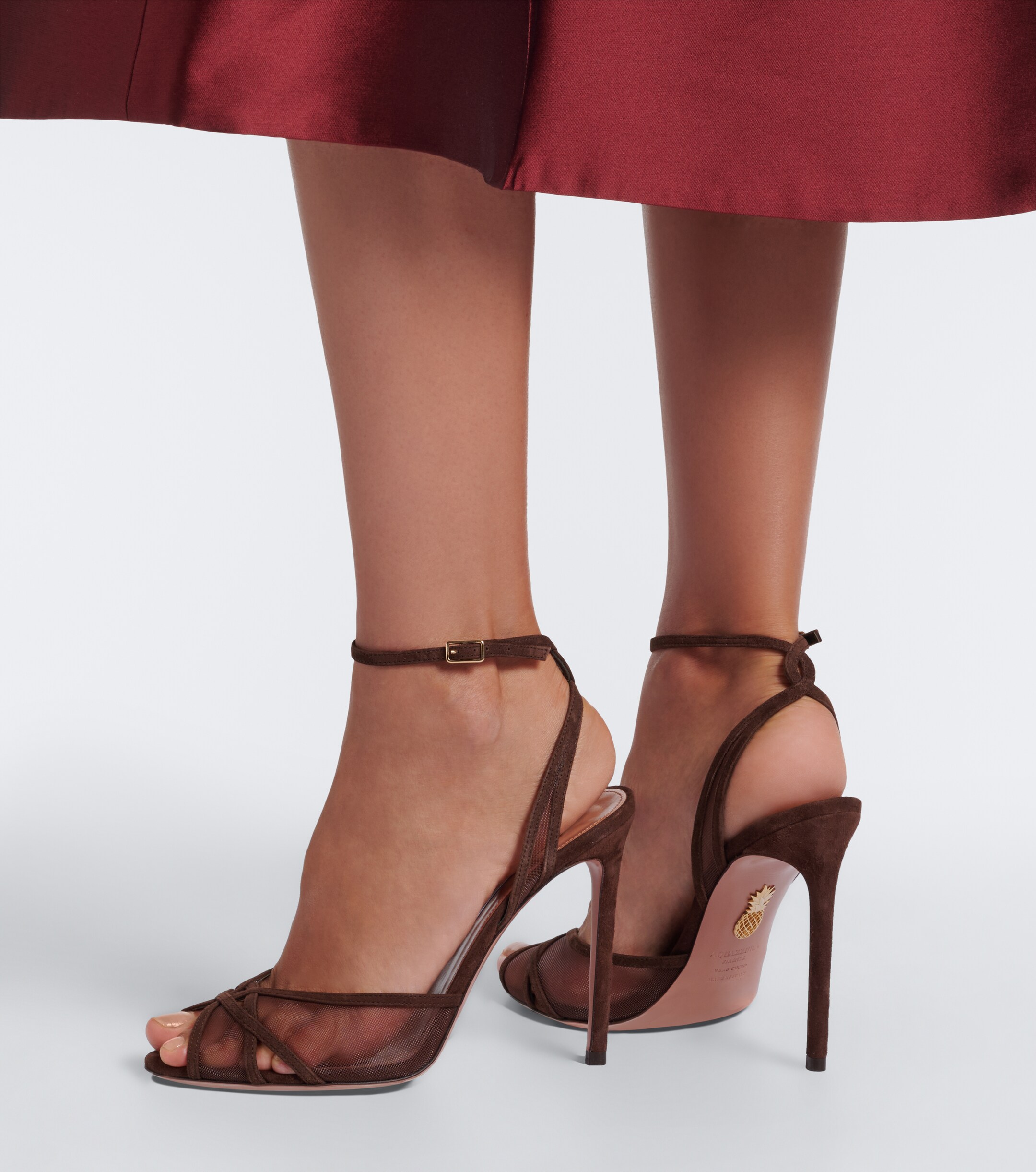 AQUAZZURA Aquazzura Shear suede sandals