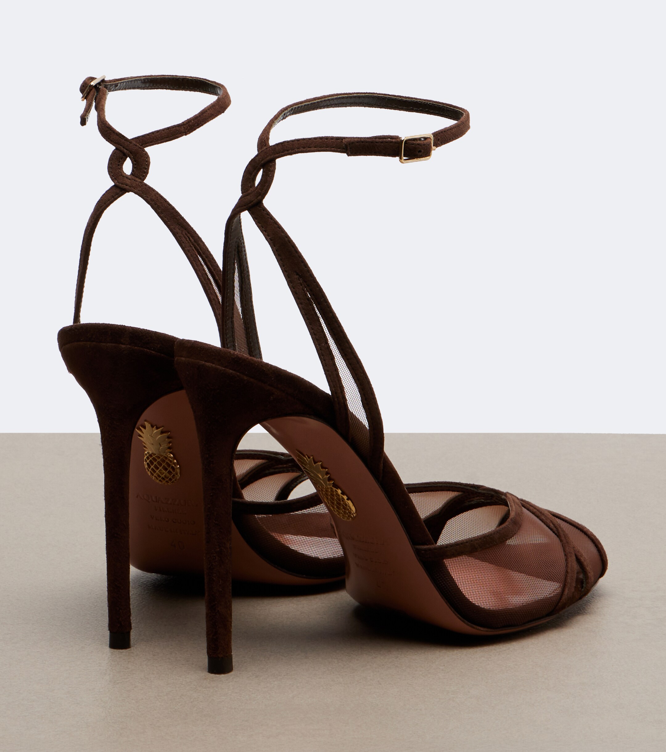 AQUAZZURA Aquazzura Shear suede sandals