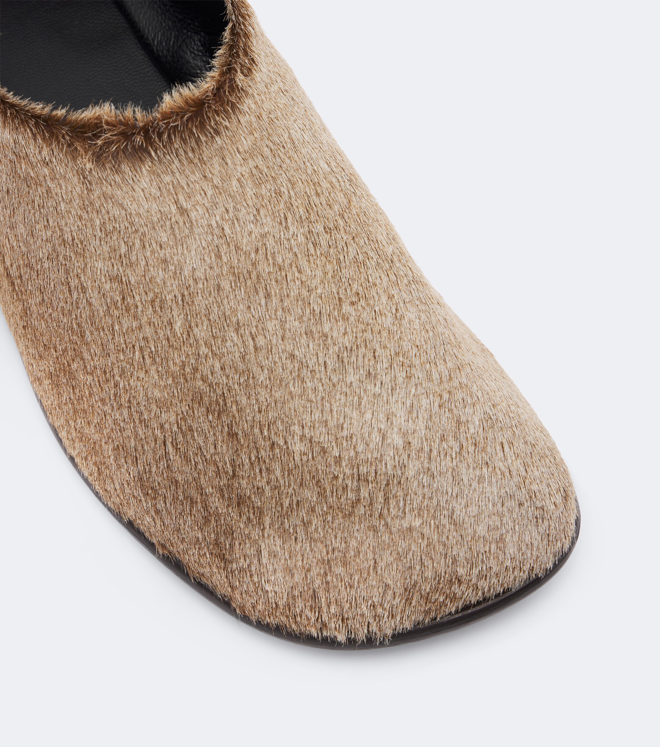 Lemaire Lemaire Calf hair slip-on shoes