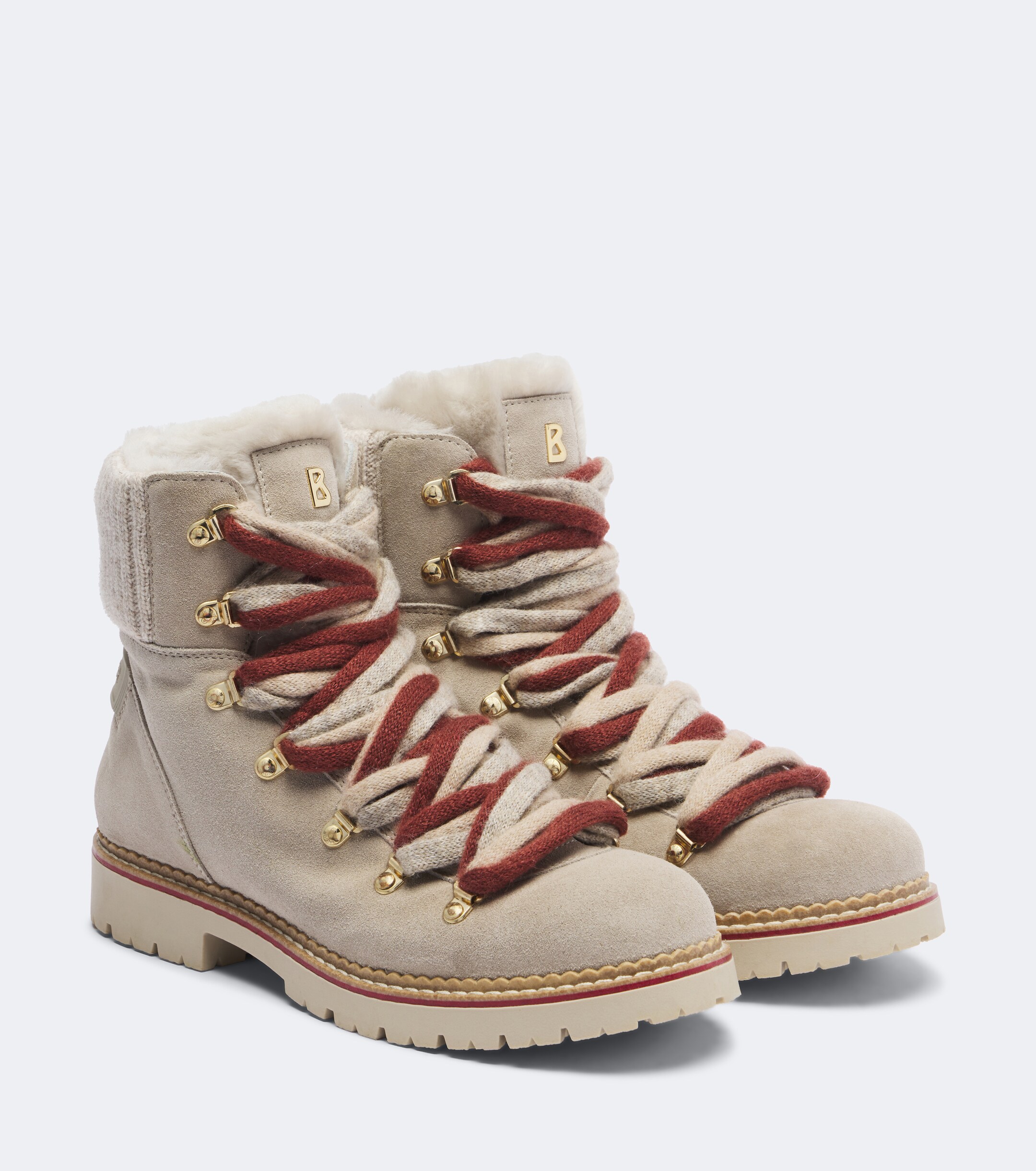 BOGNER Bogner Andermatt shearling-lined suede ankle boots