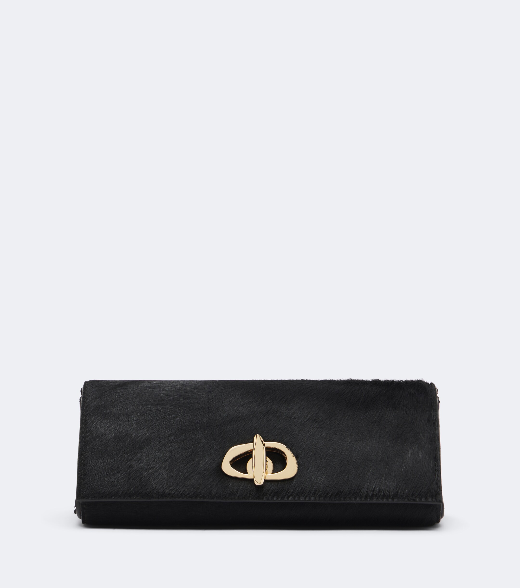 AMANU Amanu Tanzania calf hair clutch
