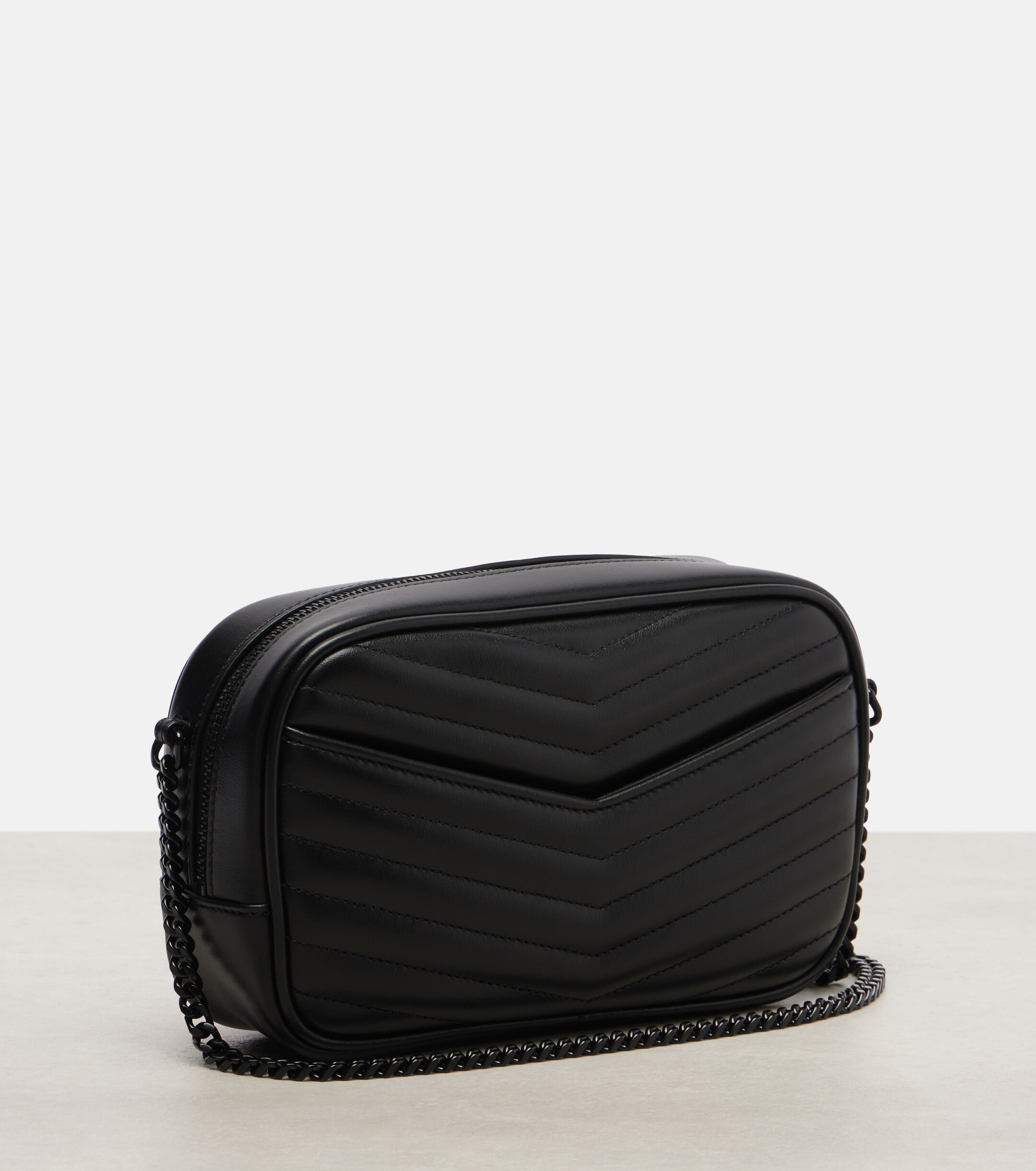 Saint Laurent Lou Mini leather shoulder bag