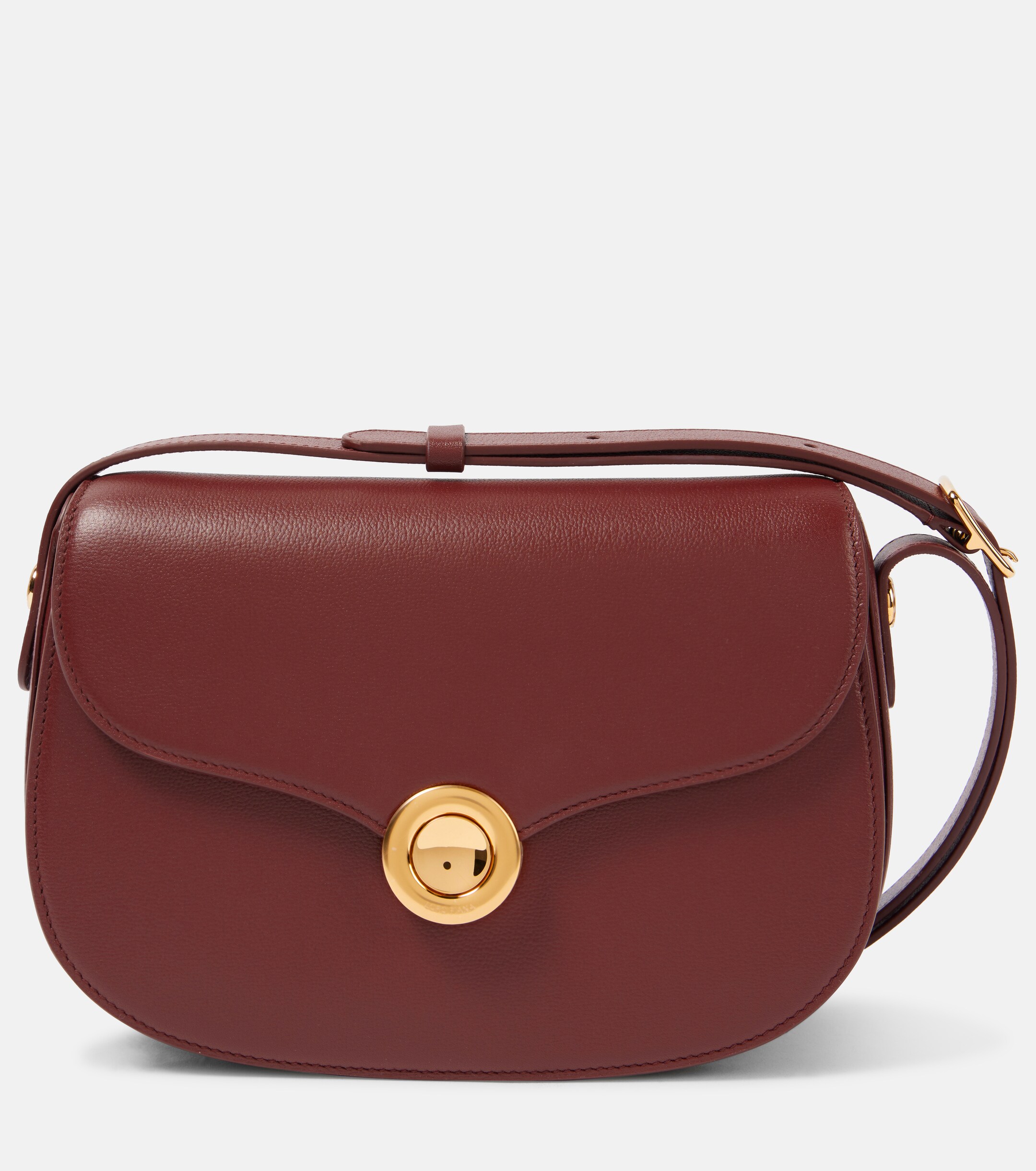 Loro Piana Ghiera Small leather crossbody bag