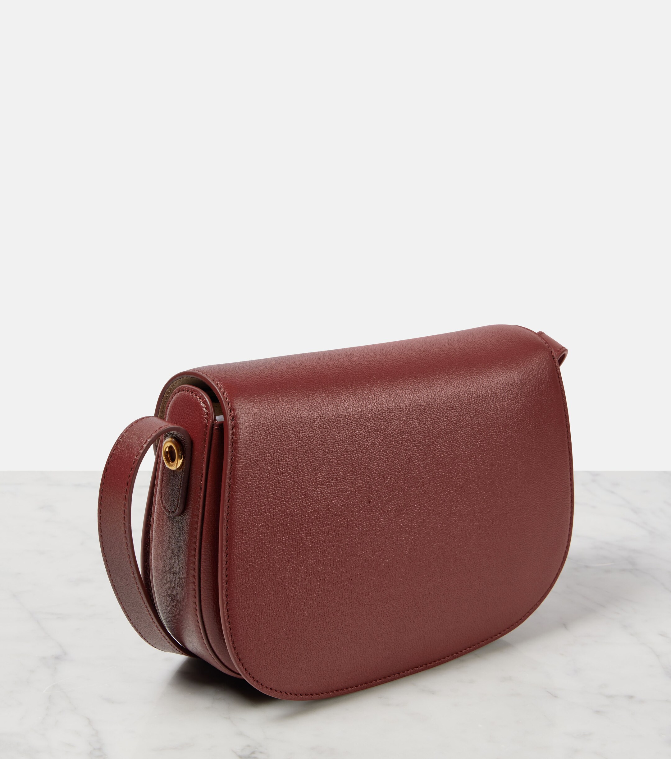 Loro Piana Ghiera Small leather crossbody bag
