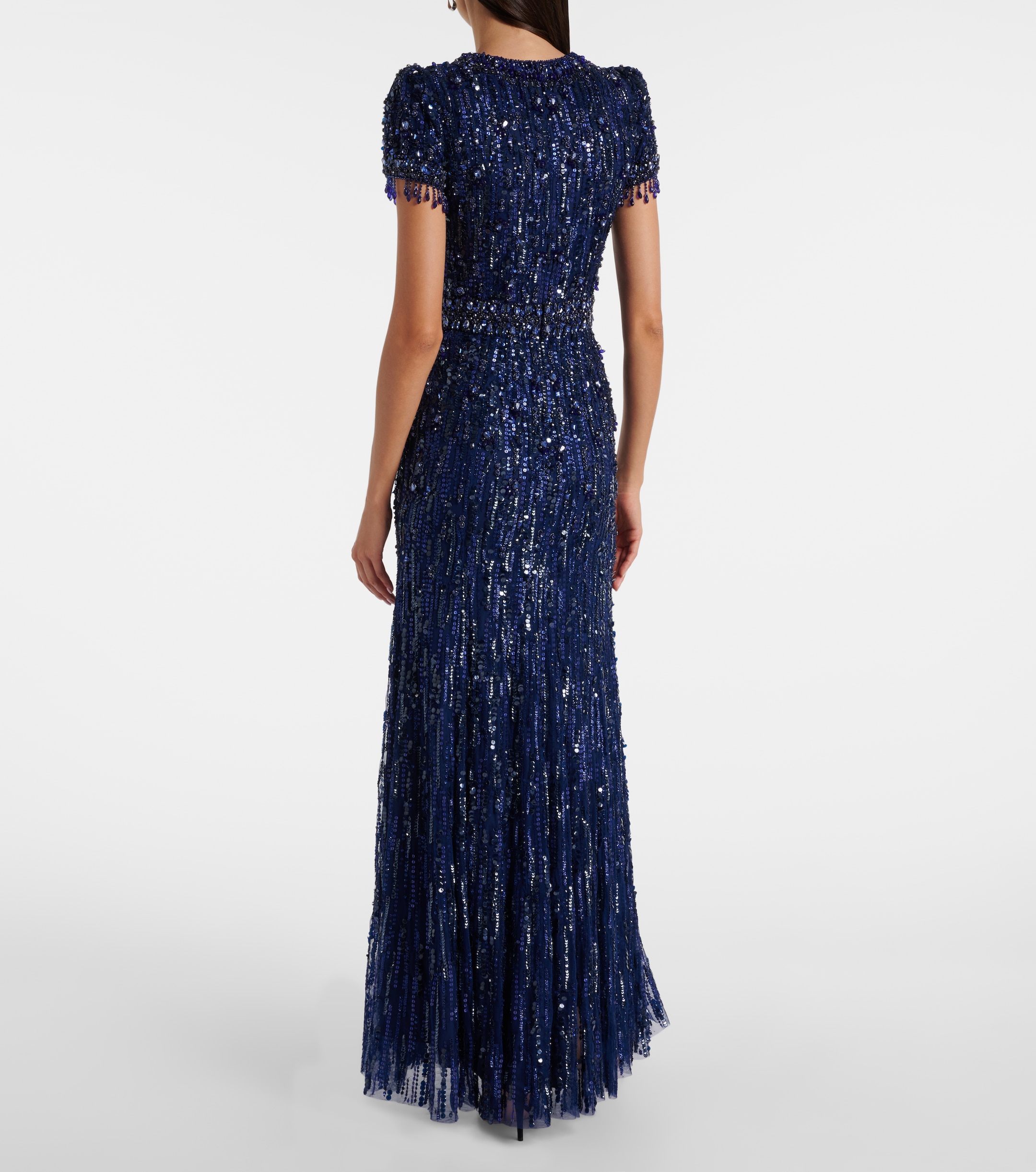 Jenny Packham Roxy sequined gown thumbnail