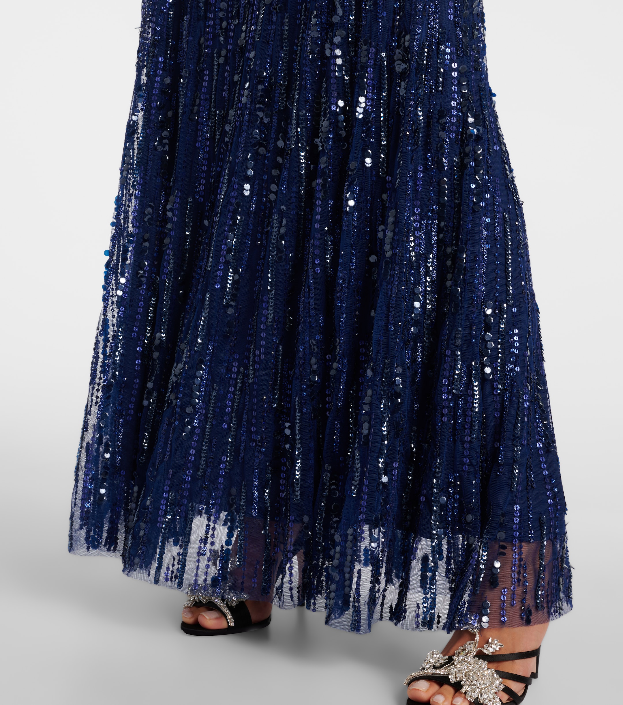 Jenny Packham Roxy sequined gown thumbnail
