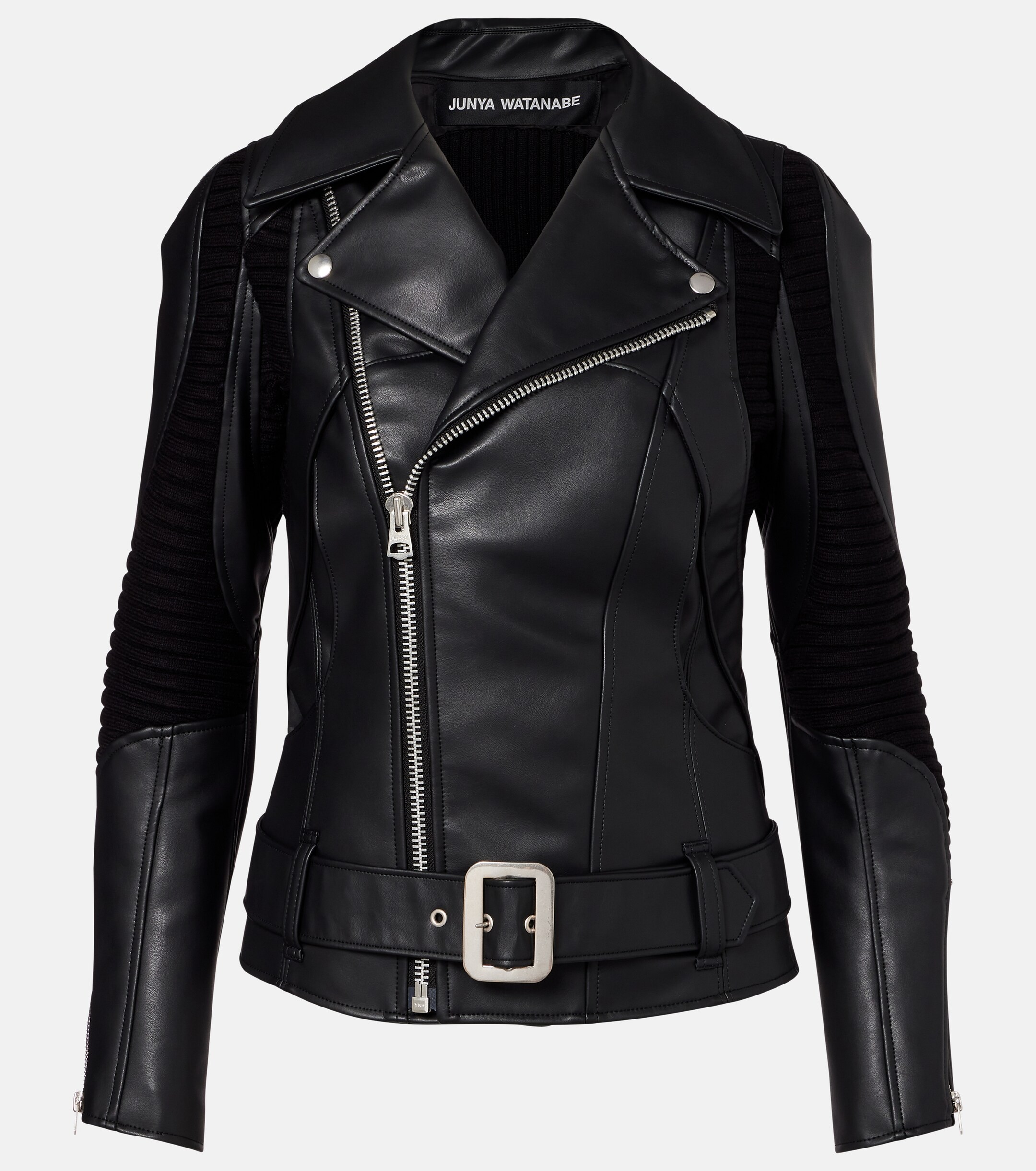 Junya Watanabe - Belted biker jacket | Plush Junya Watanabe - Belted biker jacket | Plush