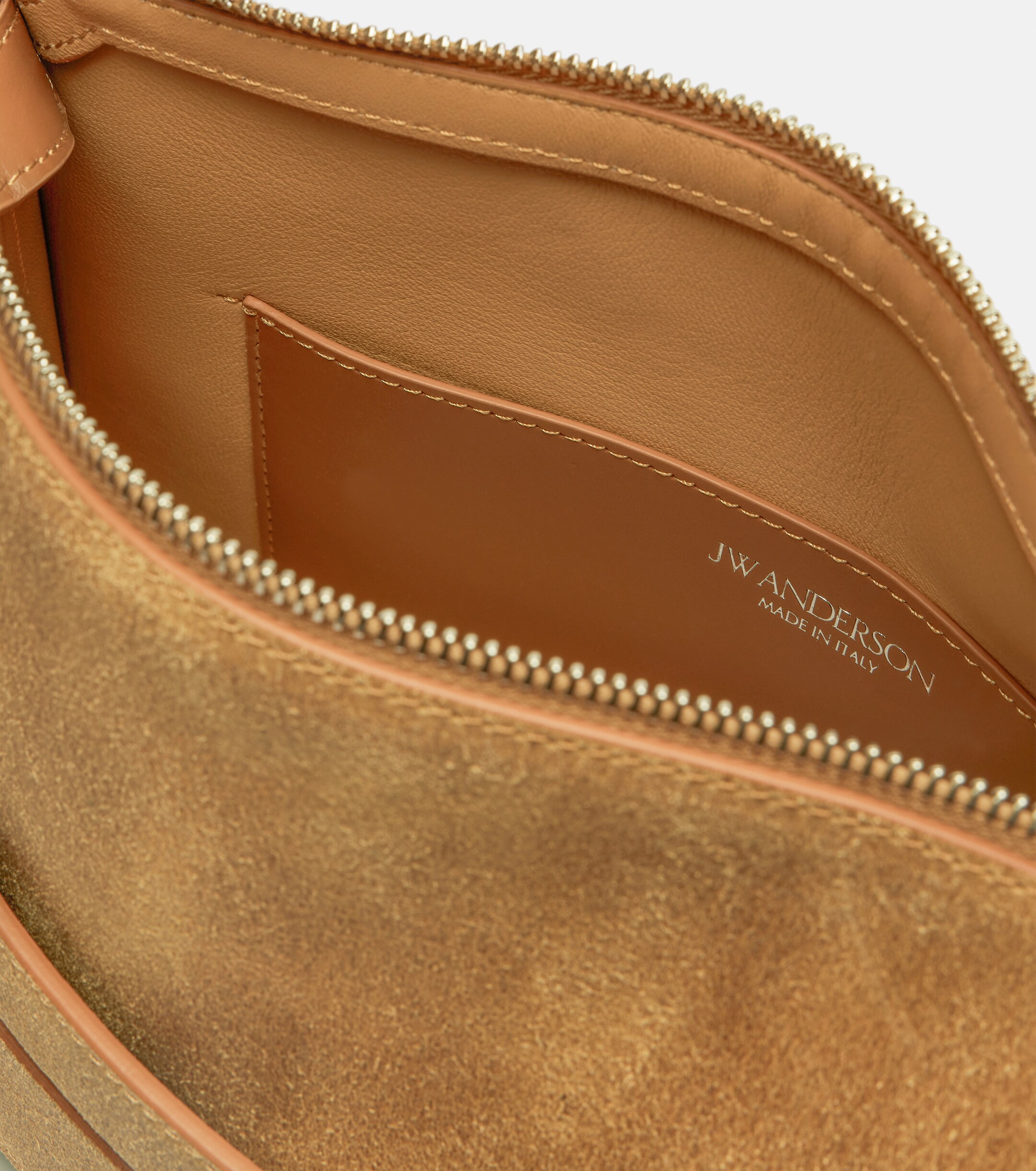 Jw Anderson Loafer Small suede shoulder bag