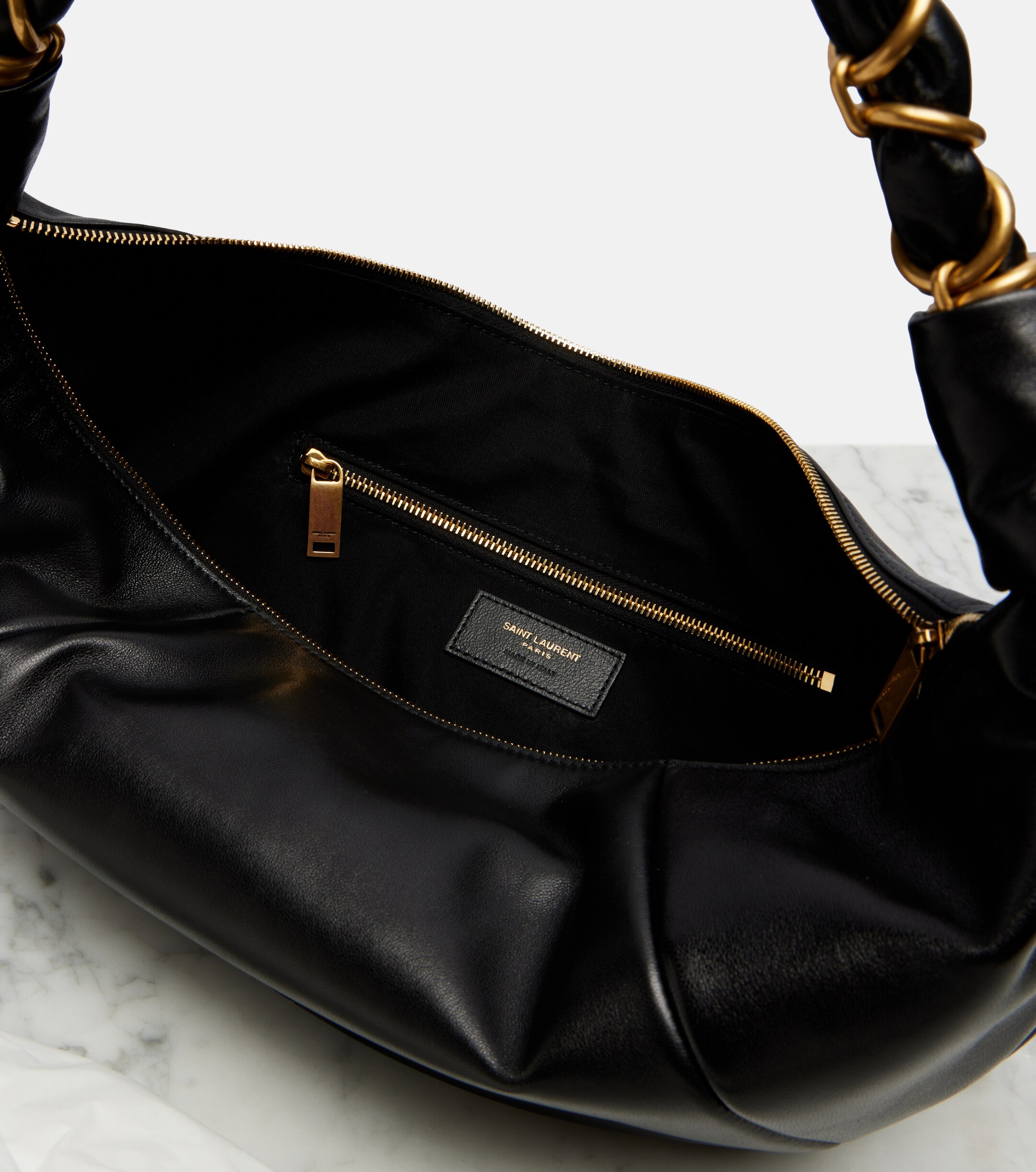 Saint Laurent Amalia Small leather shoulder bag