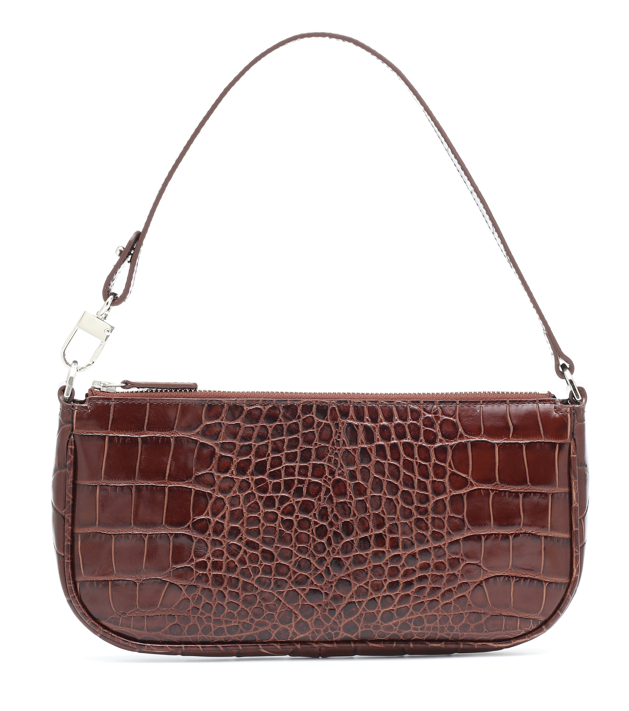 BY FAR Rachel leather shoulder bag