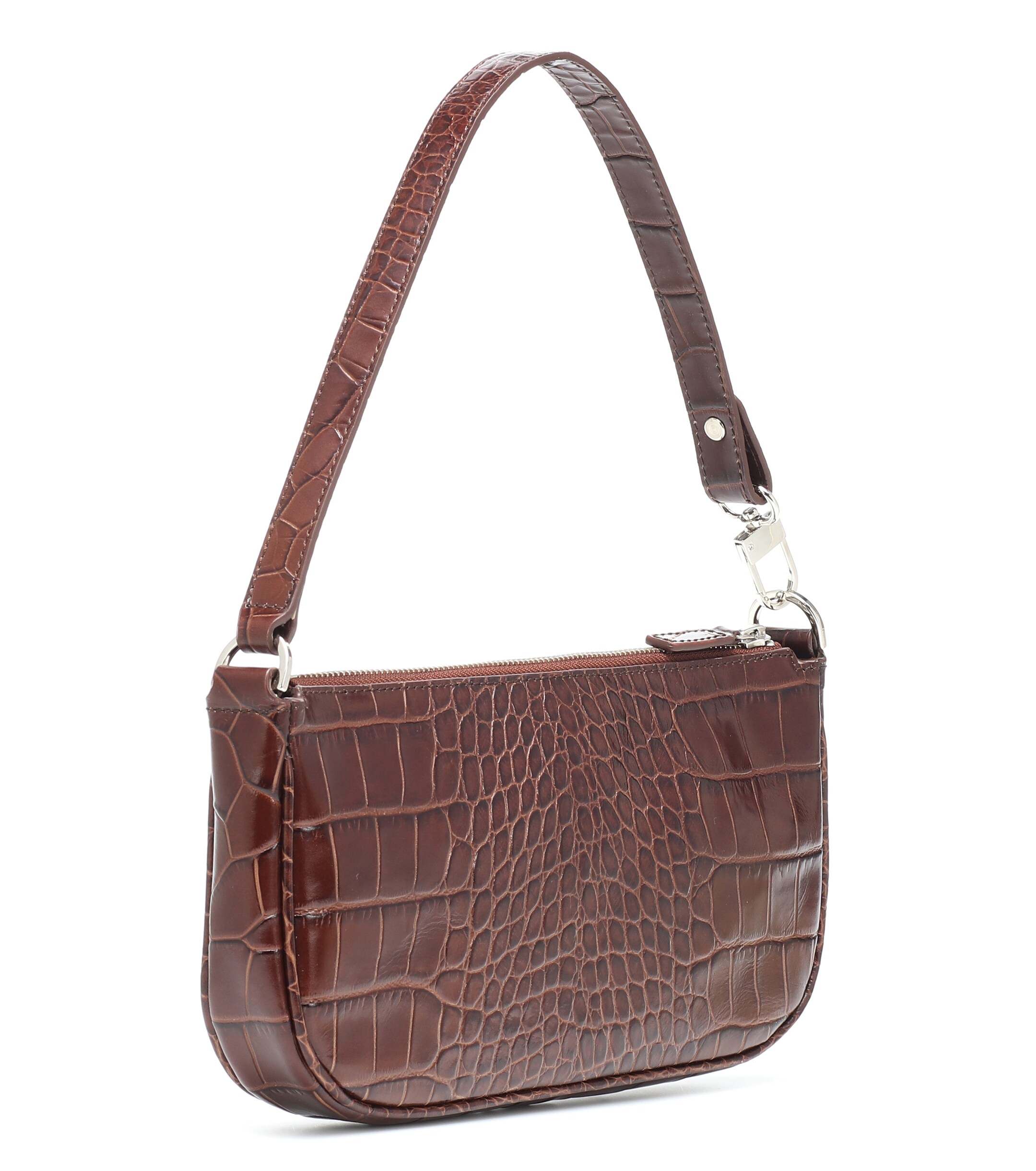 BY FAR Rachel leather shoulder bag
