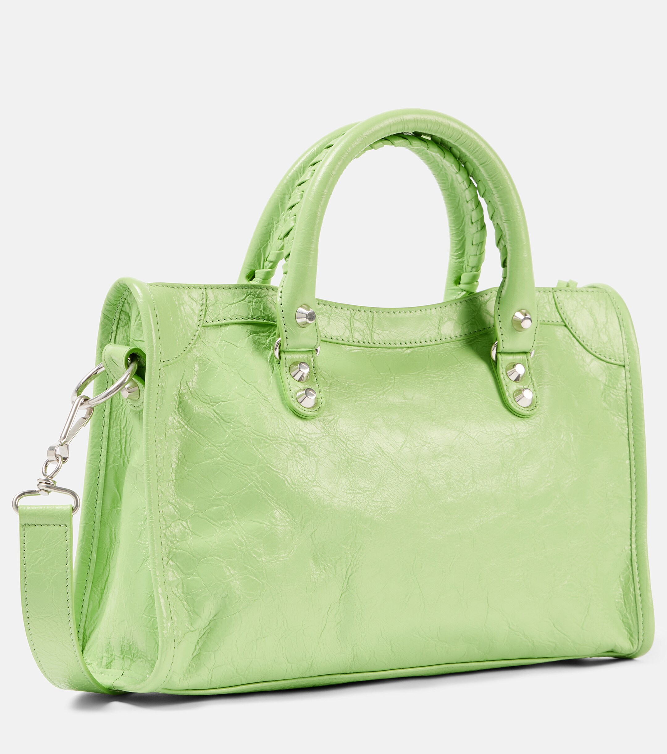 Balenciaga Le City Small leather tote bag