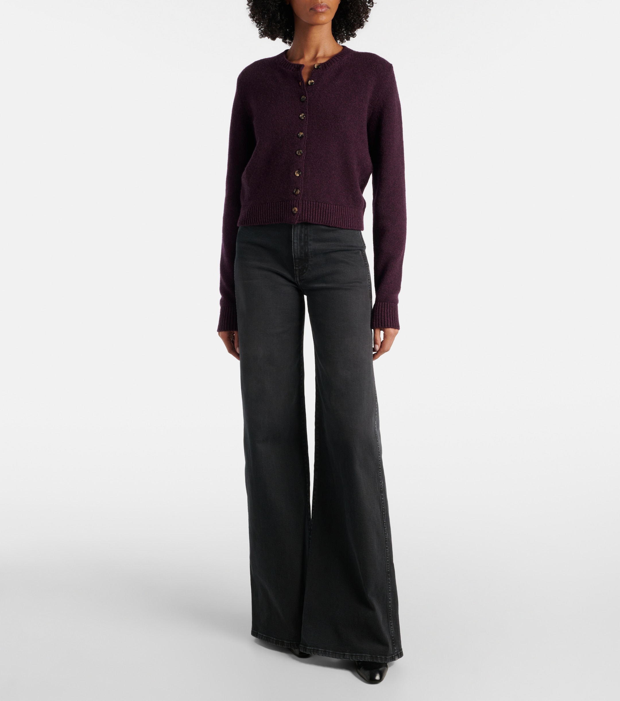 KHAITE Dane wide-leg jeans