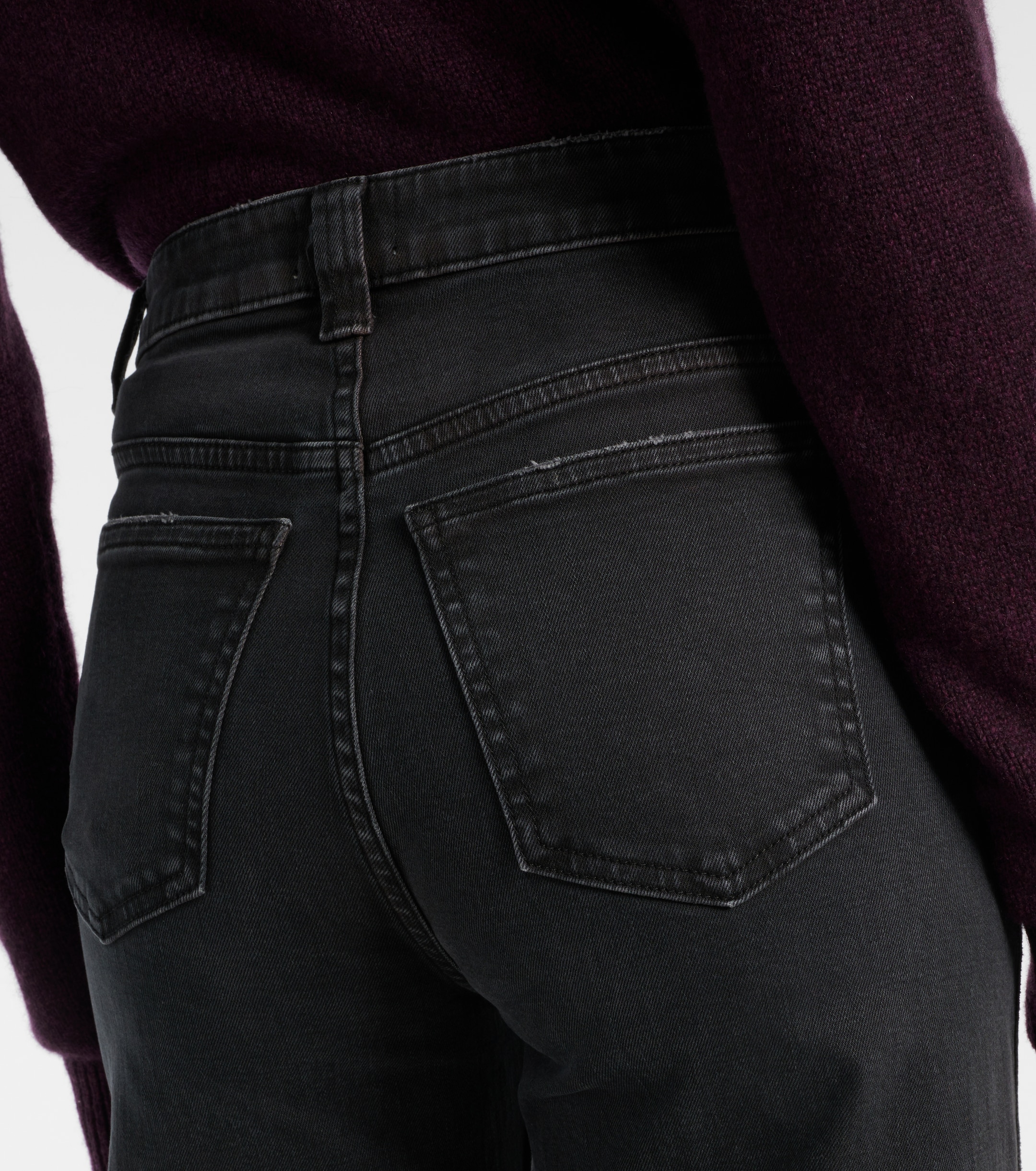 KHAITE Dane wide-leg jeans