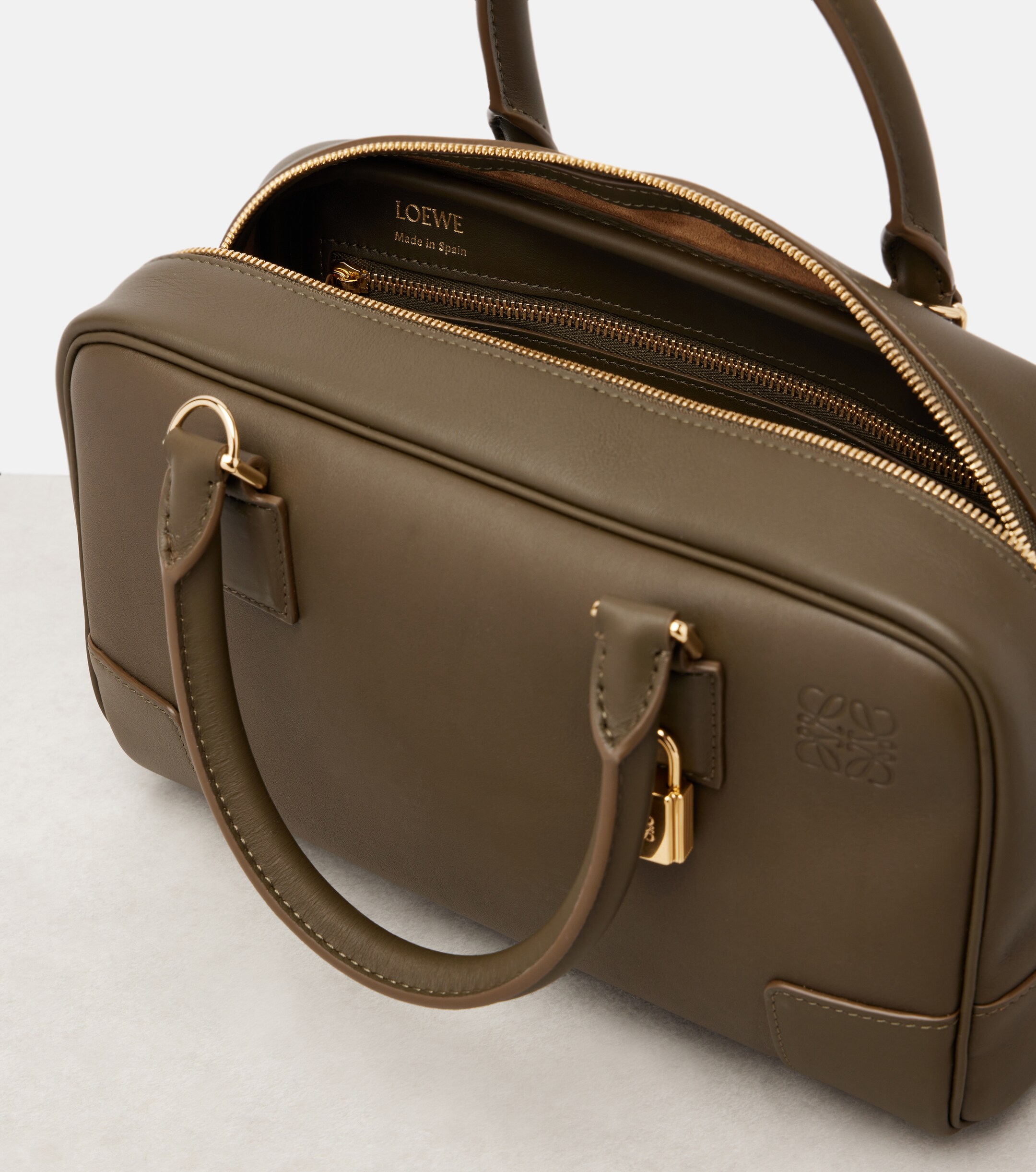 Loewe Amazona 23 leather top-handle bag
