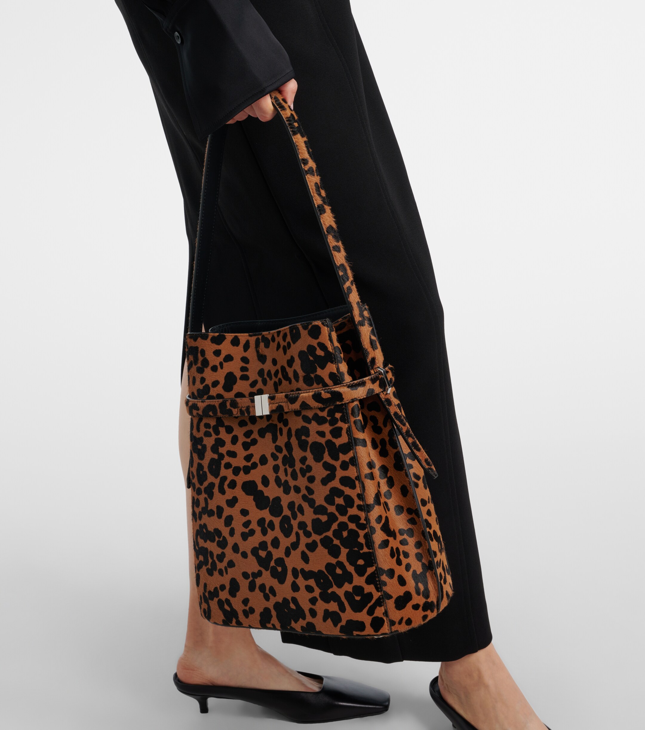 TOTEME Day Medium calf hair tote bag