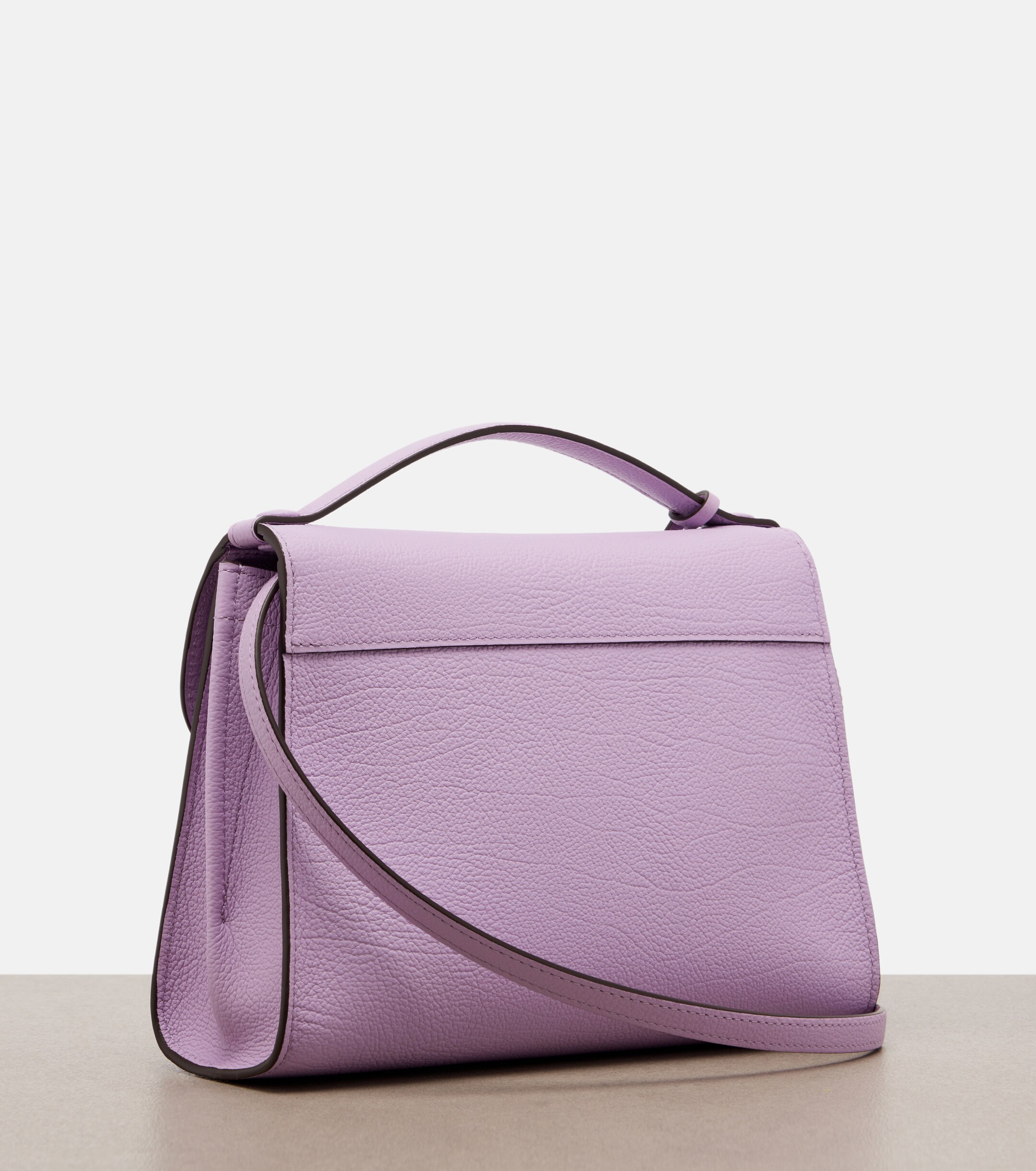 Delvaux Brillant Tempo Small leather top-handle bag thumbnail