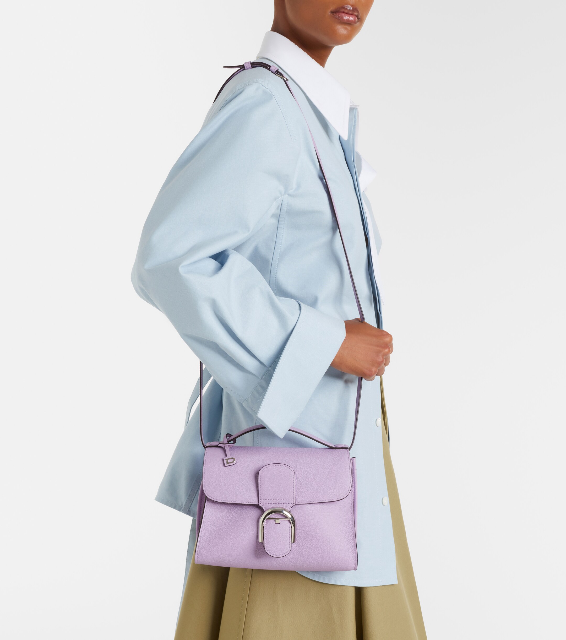 Delvaux Brillant Tempo Small leather top-handle bag thumbnail