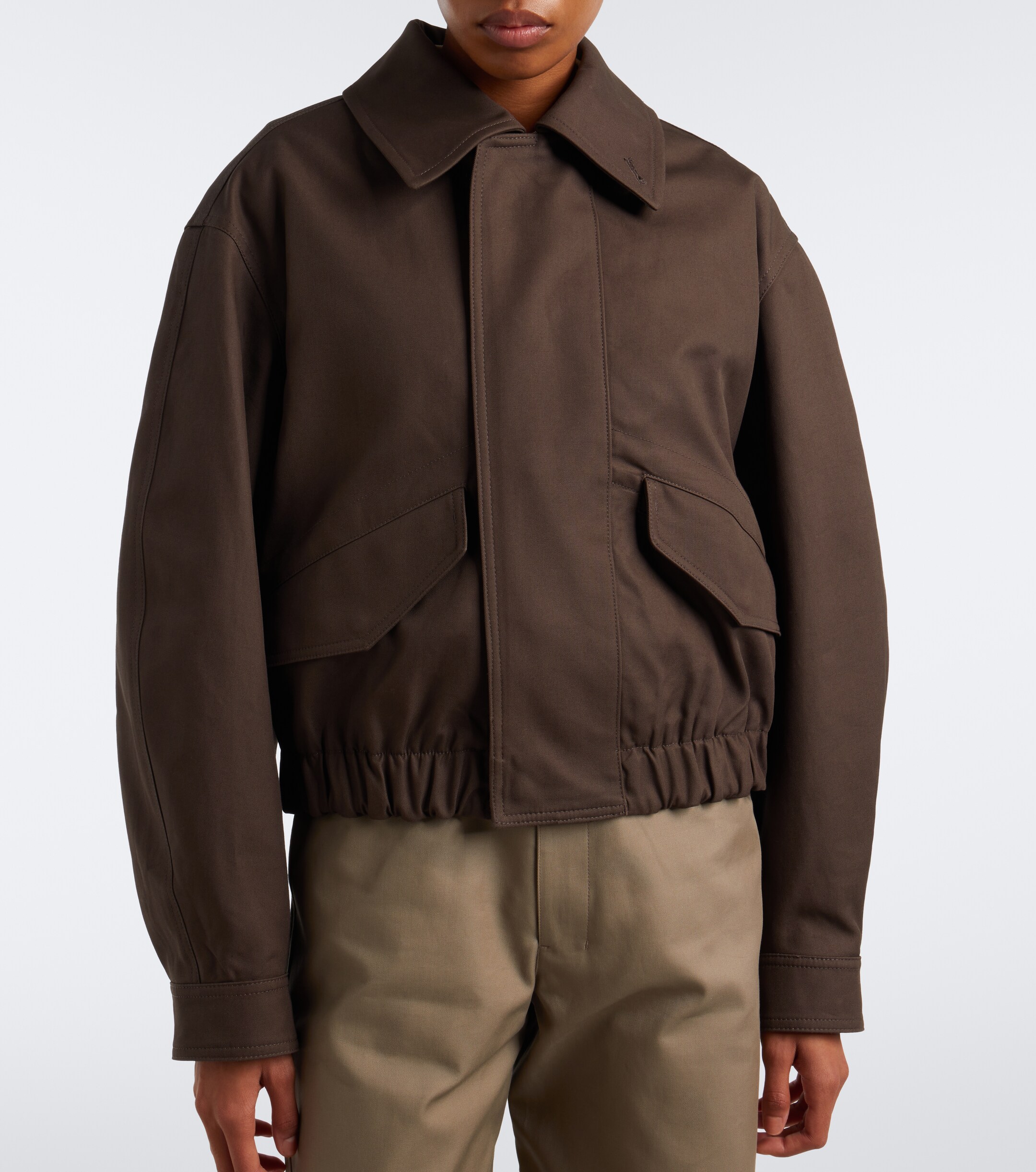 Lemaire Lemaire Cotton twill blouson jacket