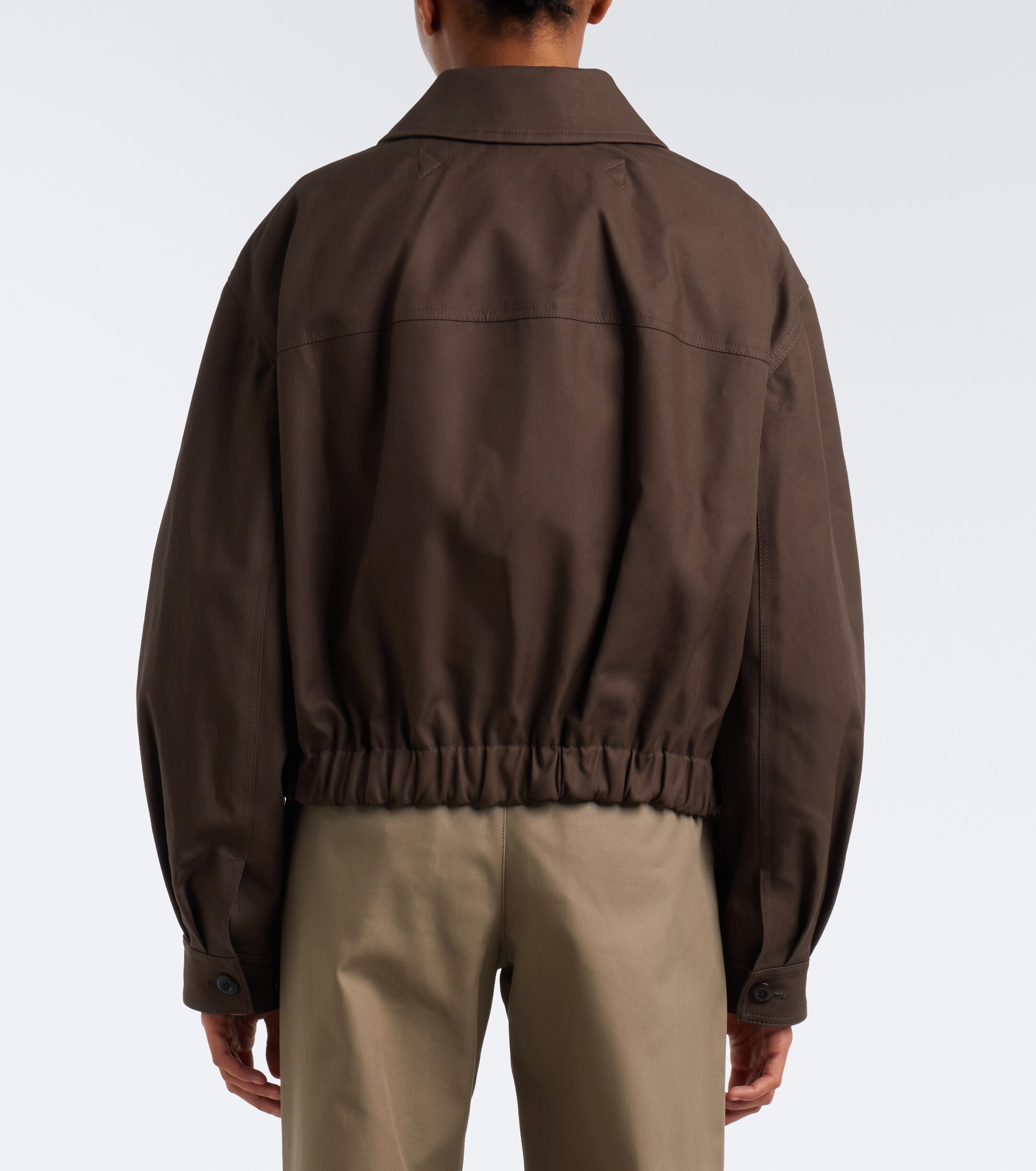 Lemaire Lemaire Cotton twill blouson jacket