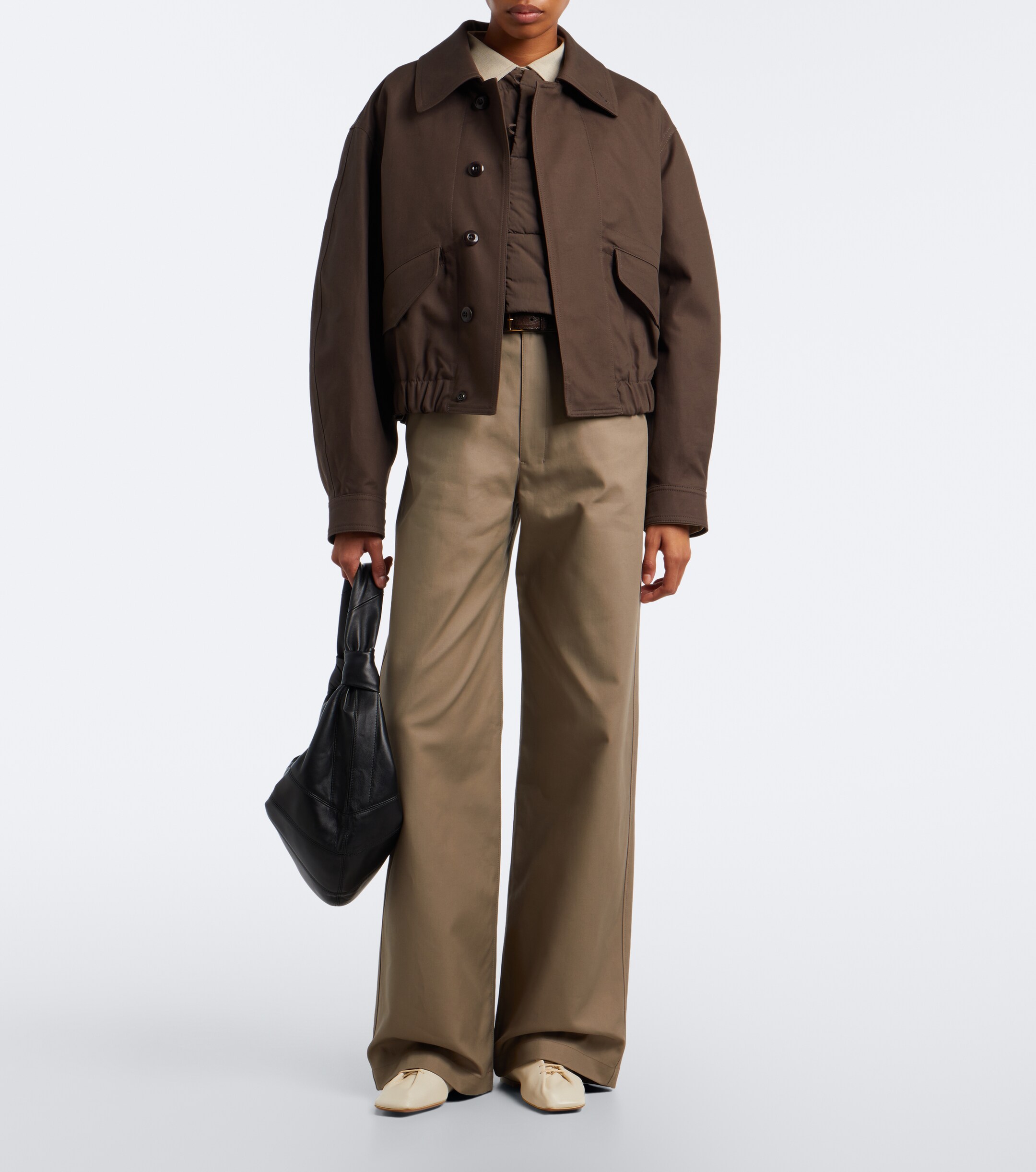 Lemaire Lemaire Cotton twill blouson jacket