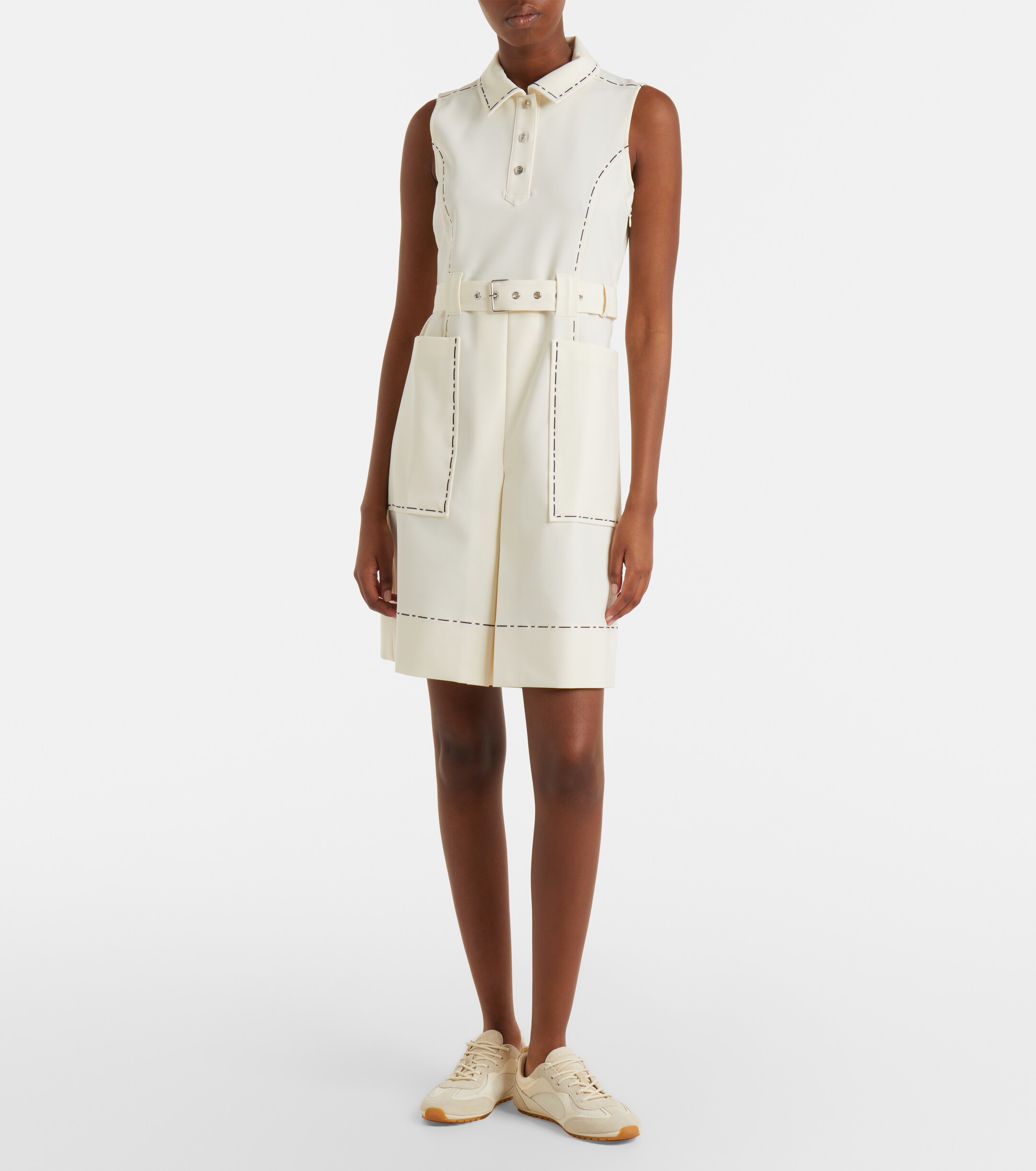 Tory Burch Tory Burch Belted polo dress