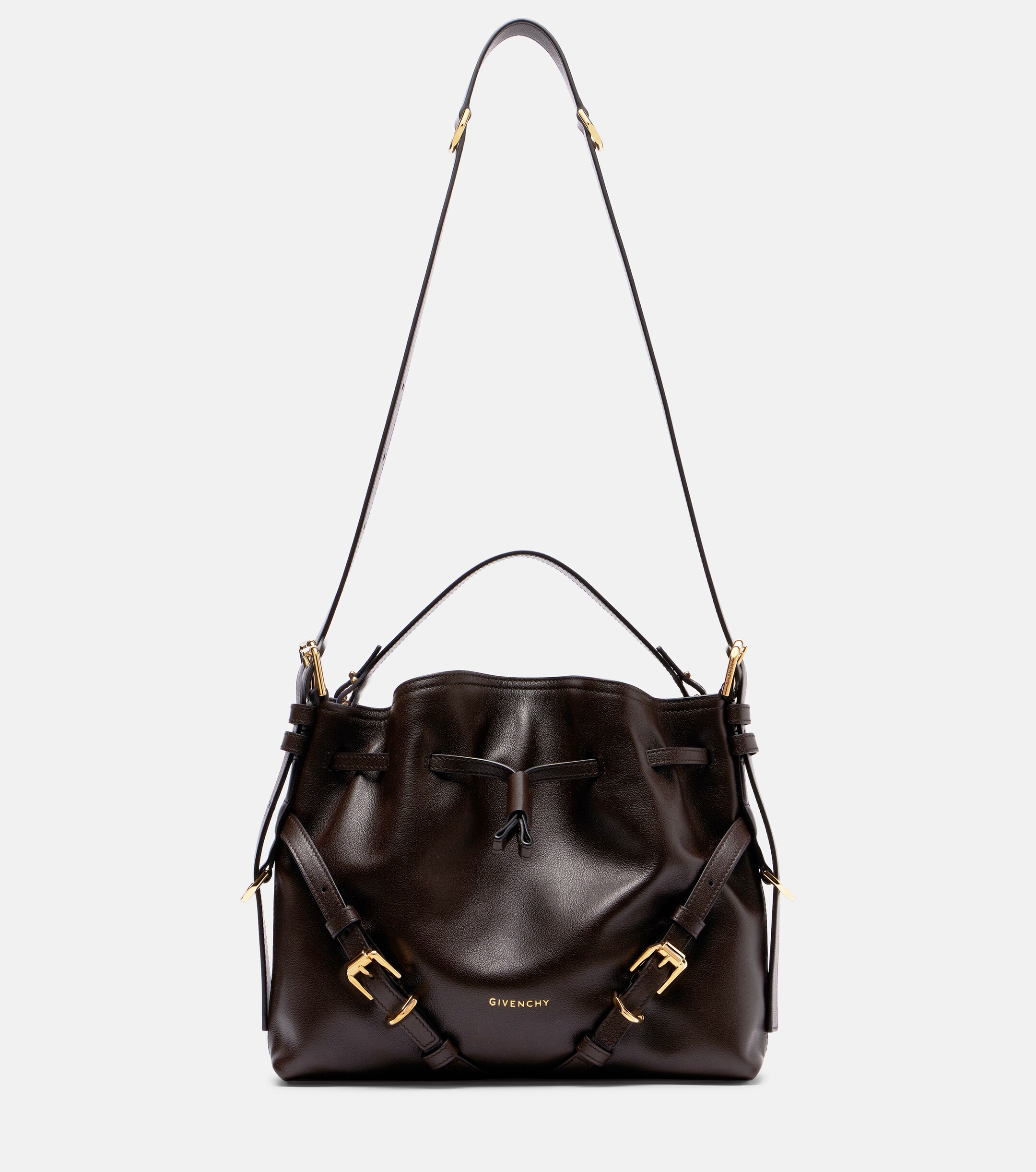 Givenchy Voyou Bucket Small leather shoulder bag