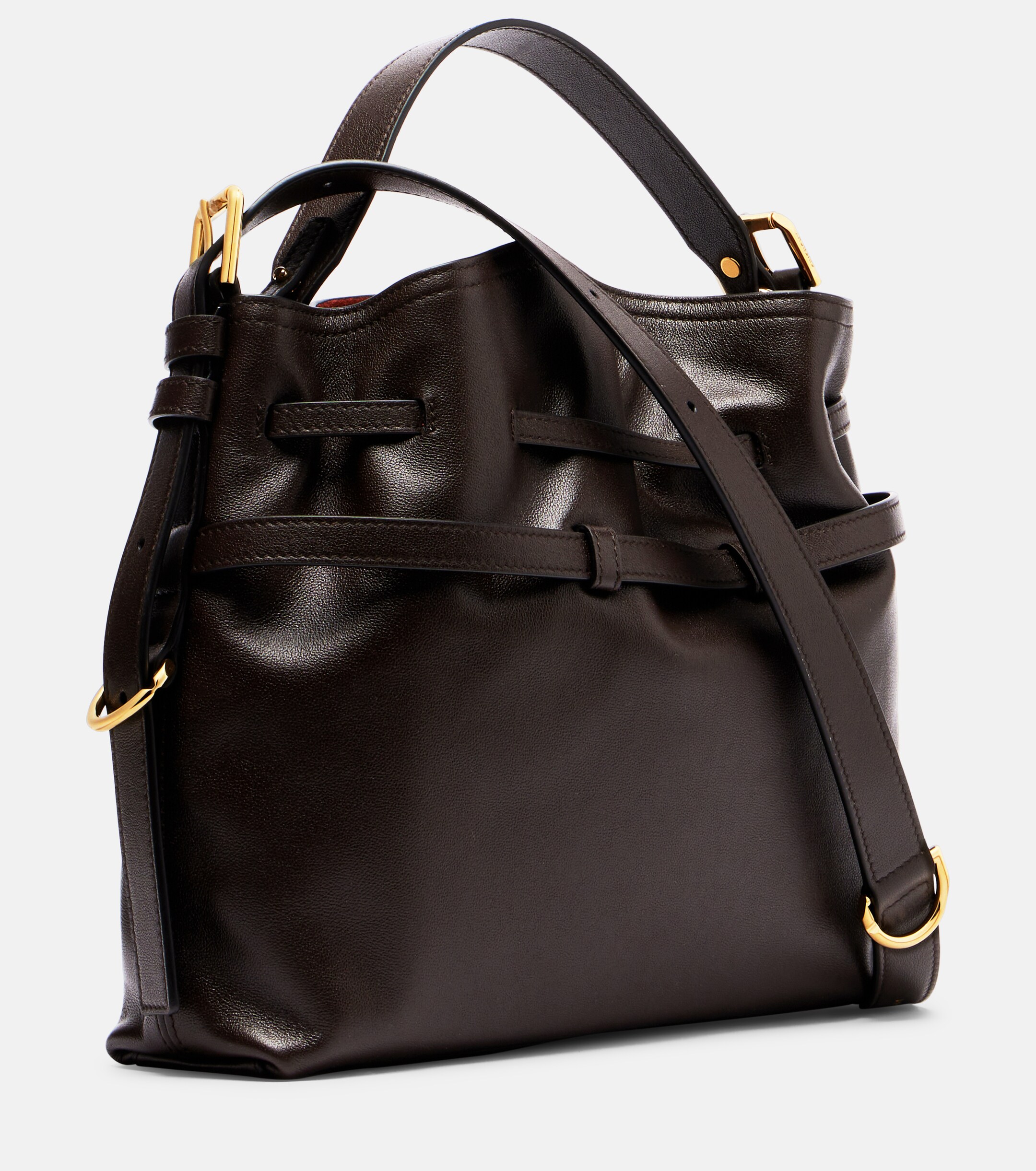 Givenchy Voyou Bucket Small leather shoulder bag