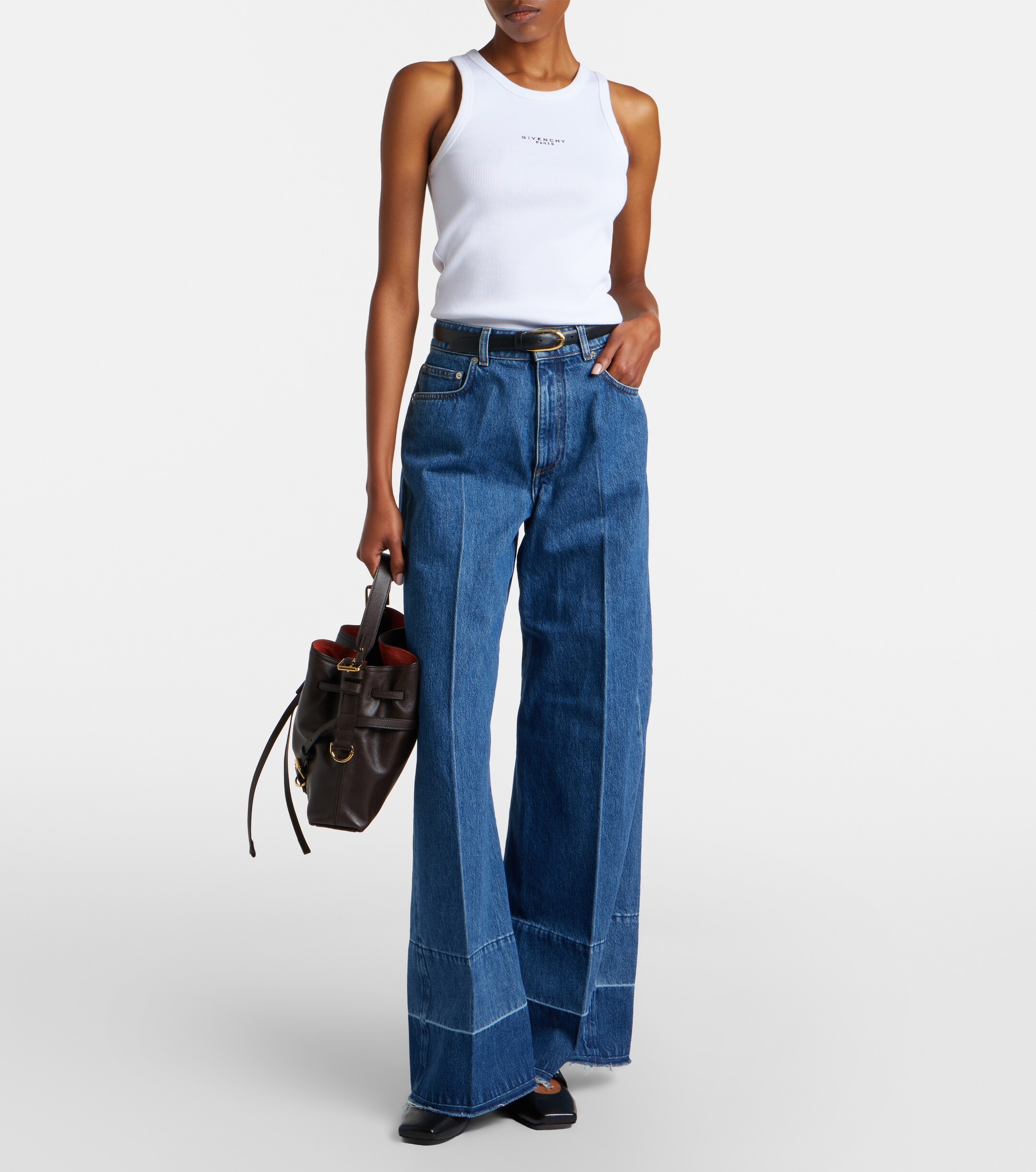 Givenchy Voyou Bucket Small leather shoulder bag