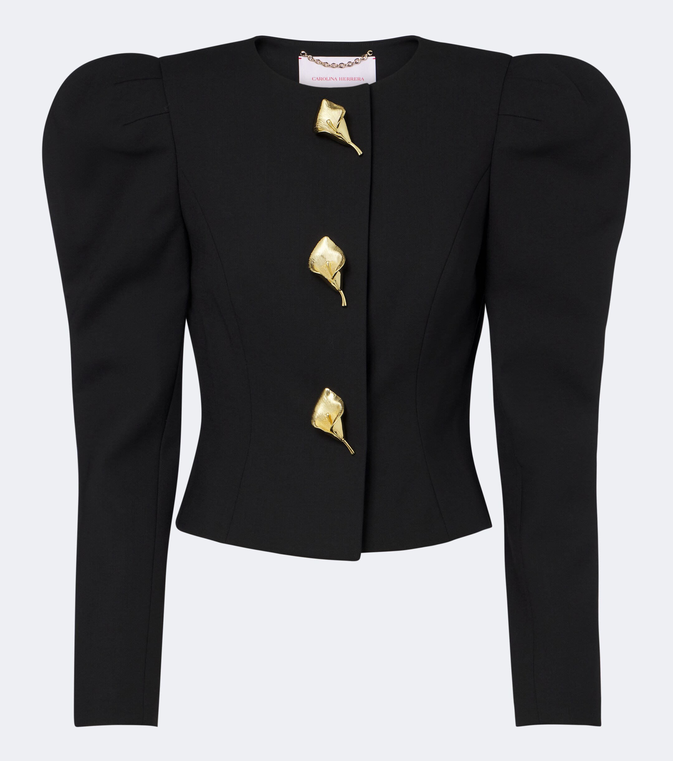 Carolina Herrera Carolina Herrera Puff-sleeve wool-blend jacket