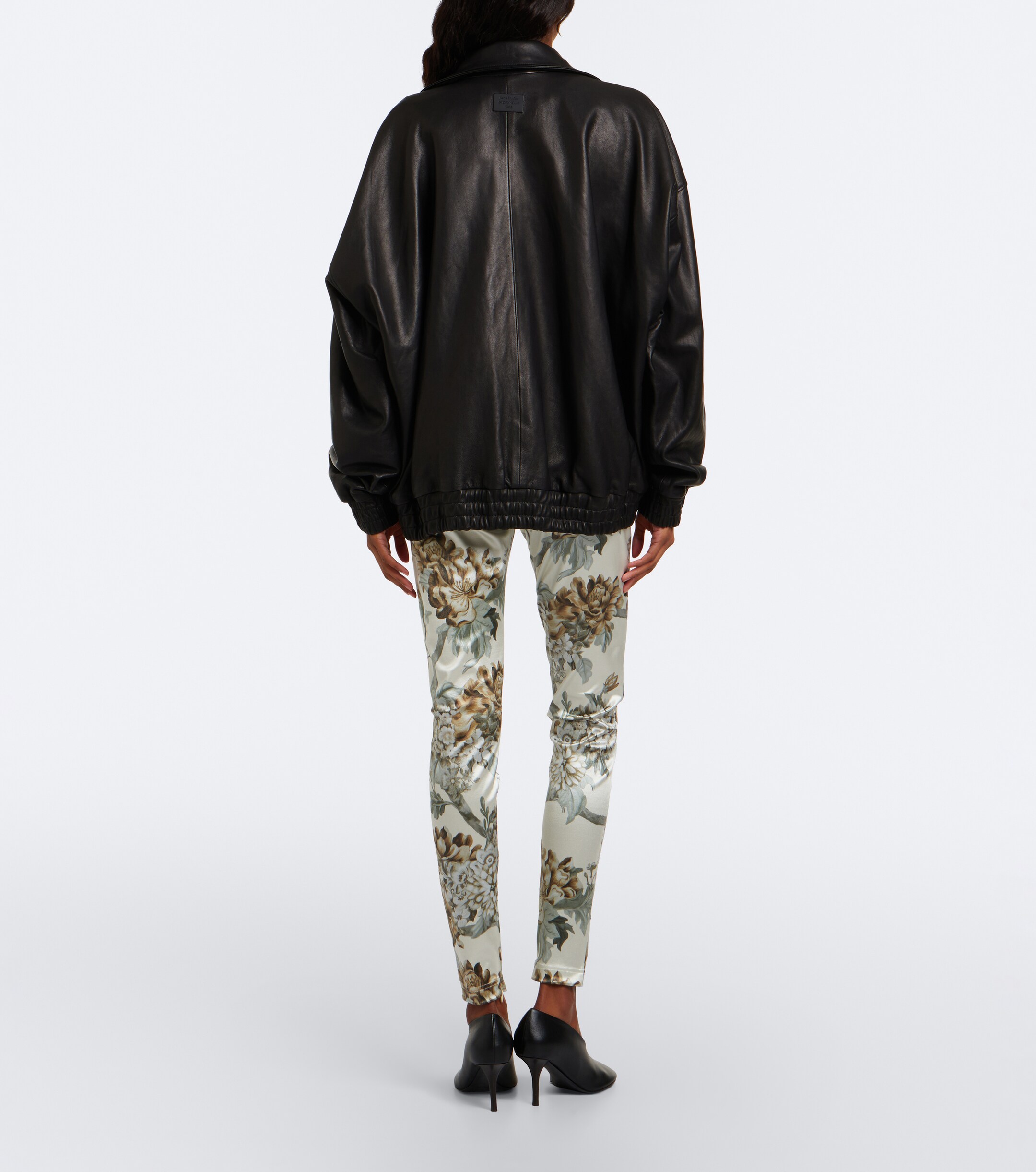 Acne Studios Acne Studios Floral jersey slim pants