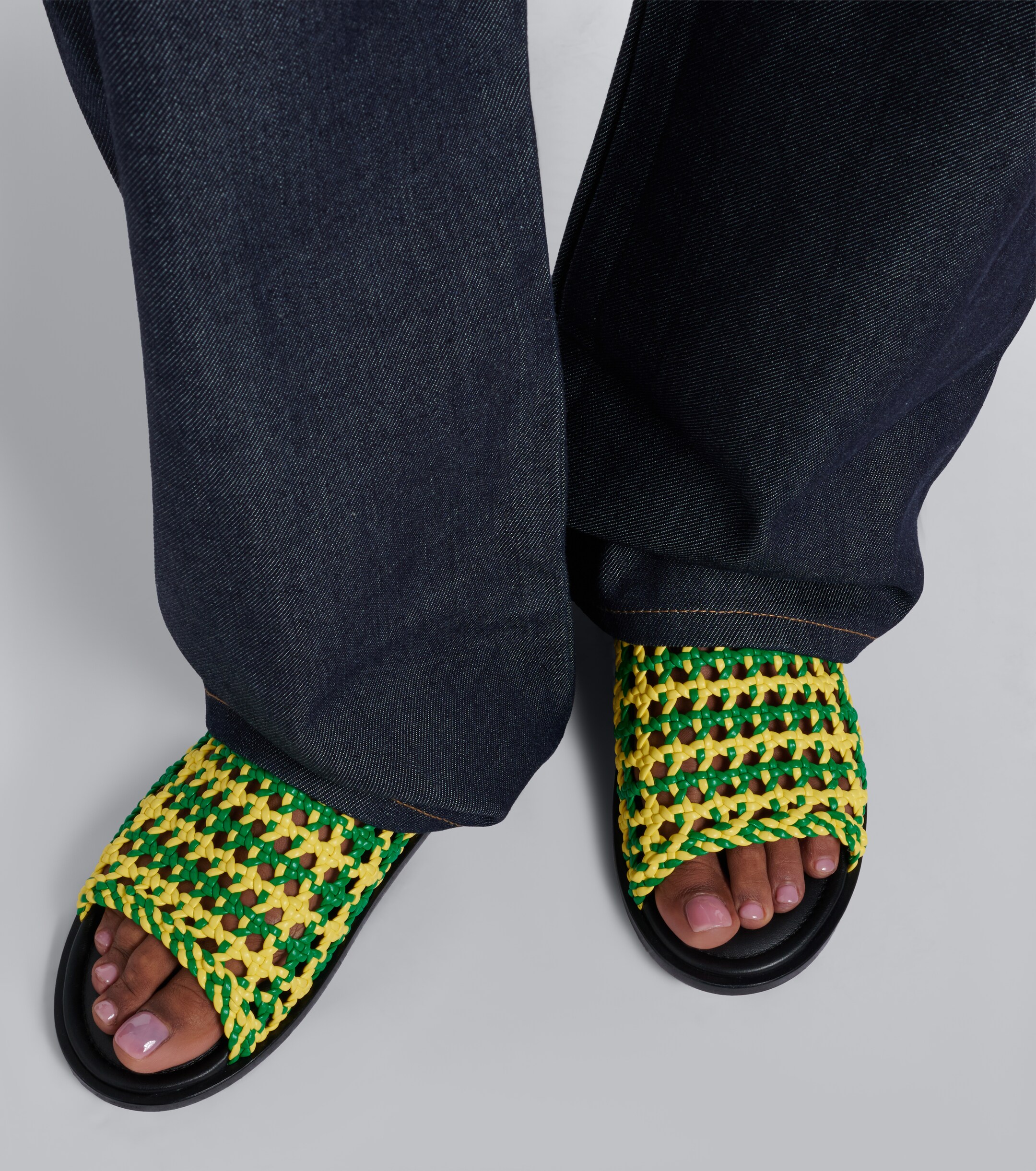 Jw Anderson JW Anderson Net fishnet sandals