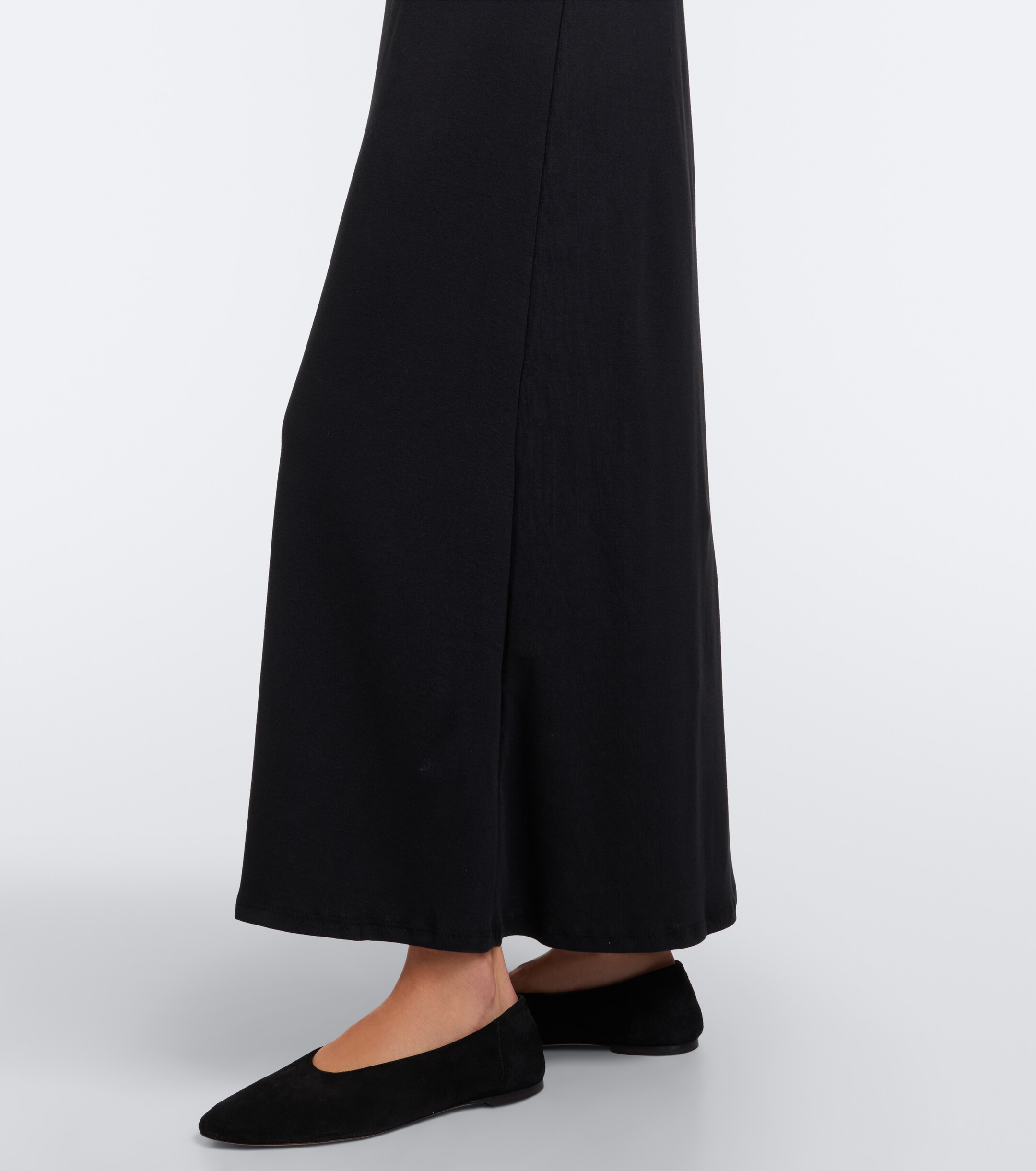 LESET Leset Nando cotton jersey maxi dress
