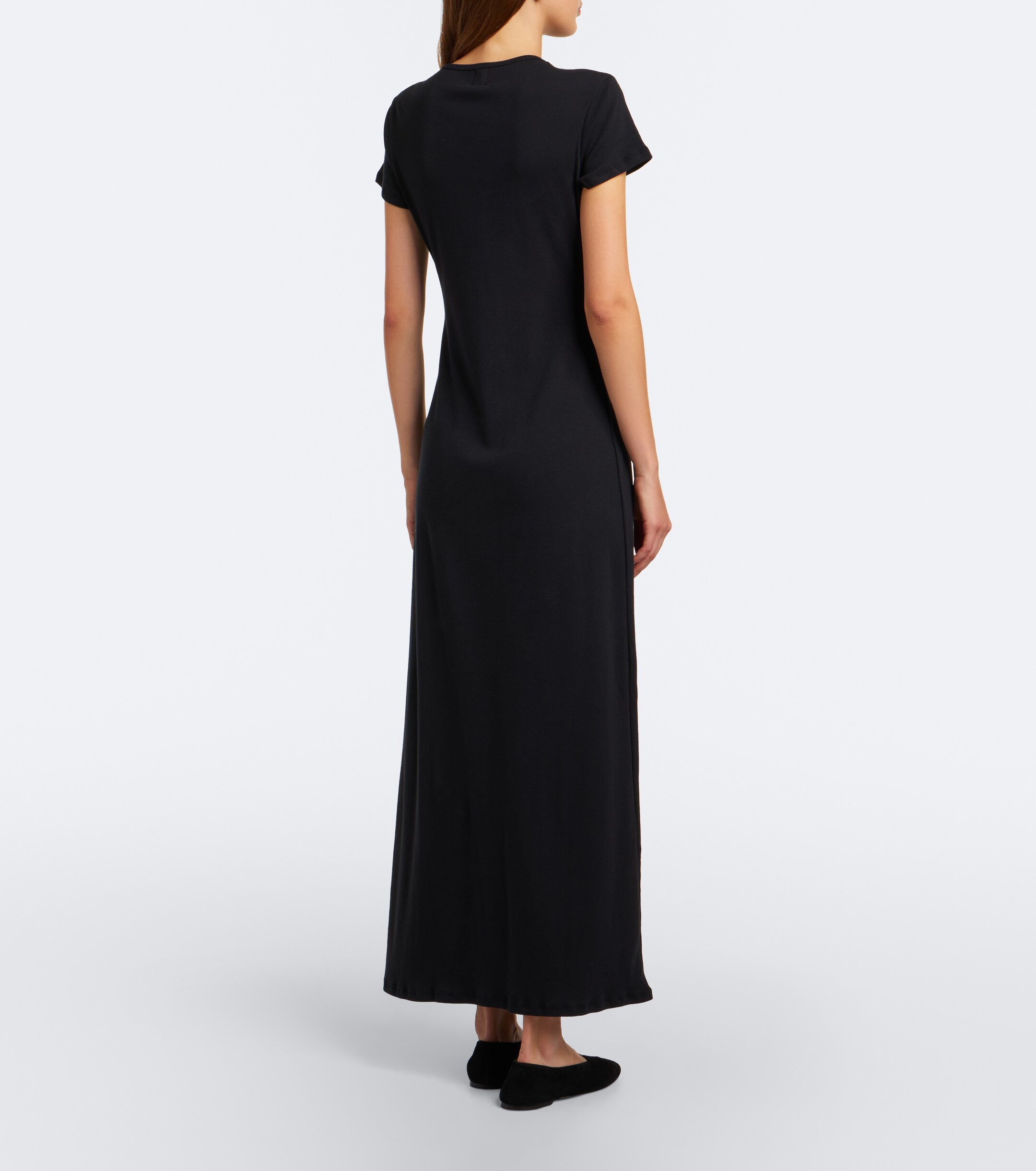 LESET Leset Nando cotton jersey maxi dress