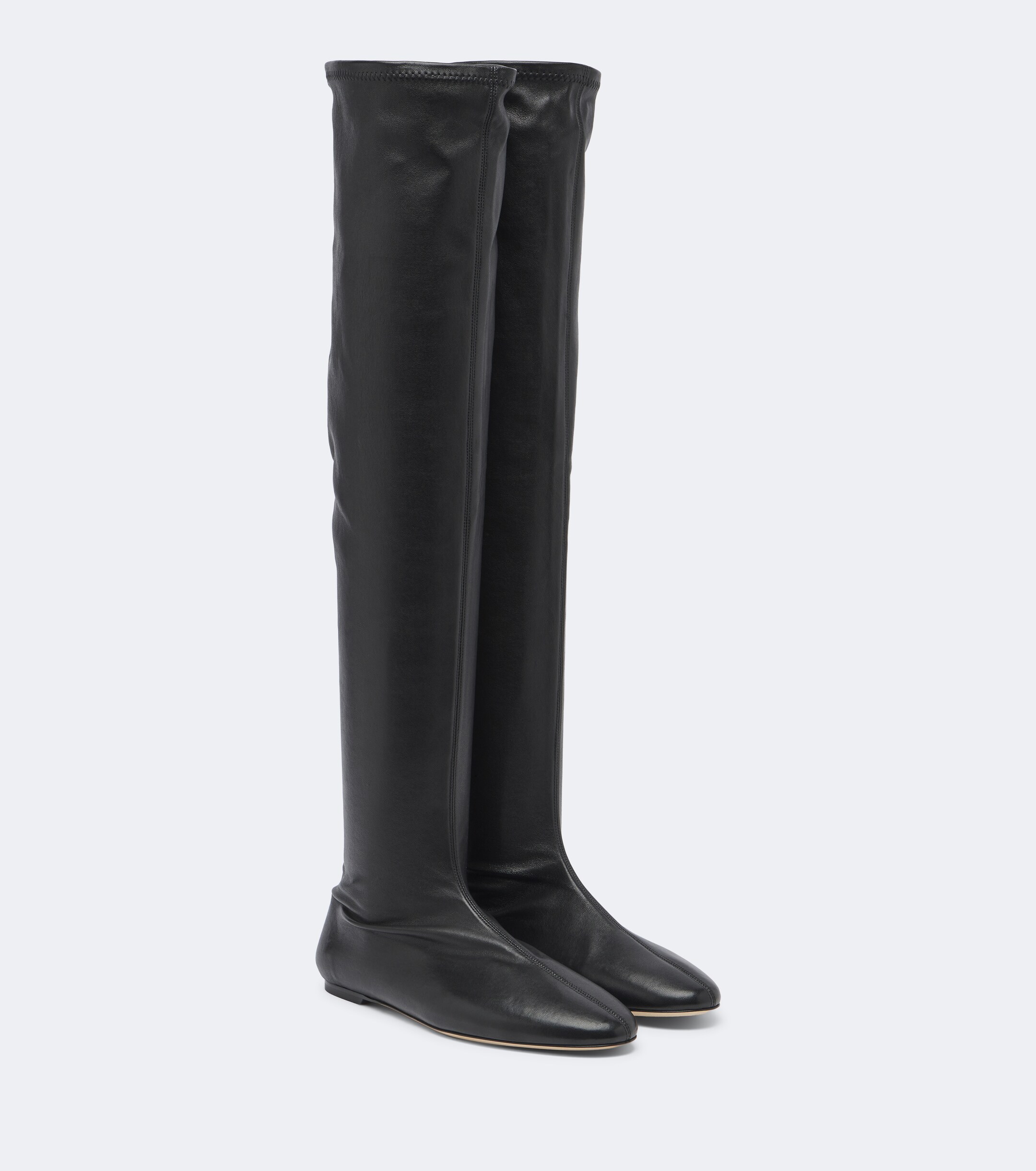 TOTEME Toteme Leather over-the-knee boots