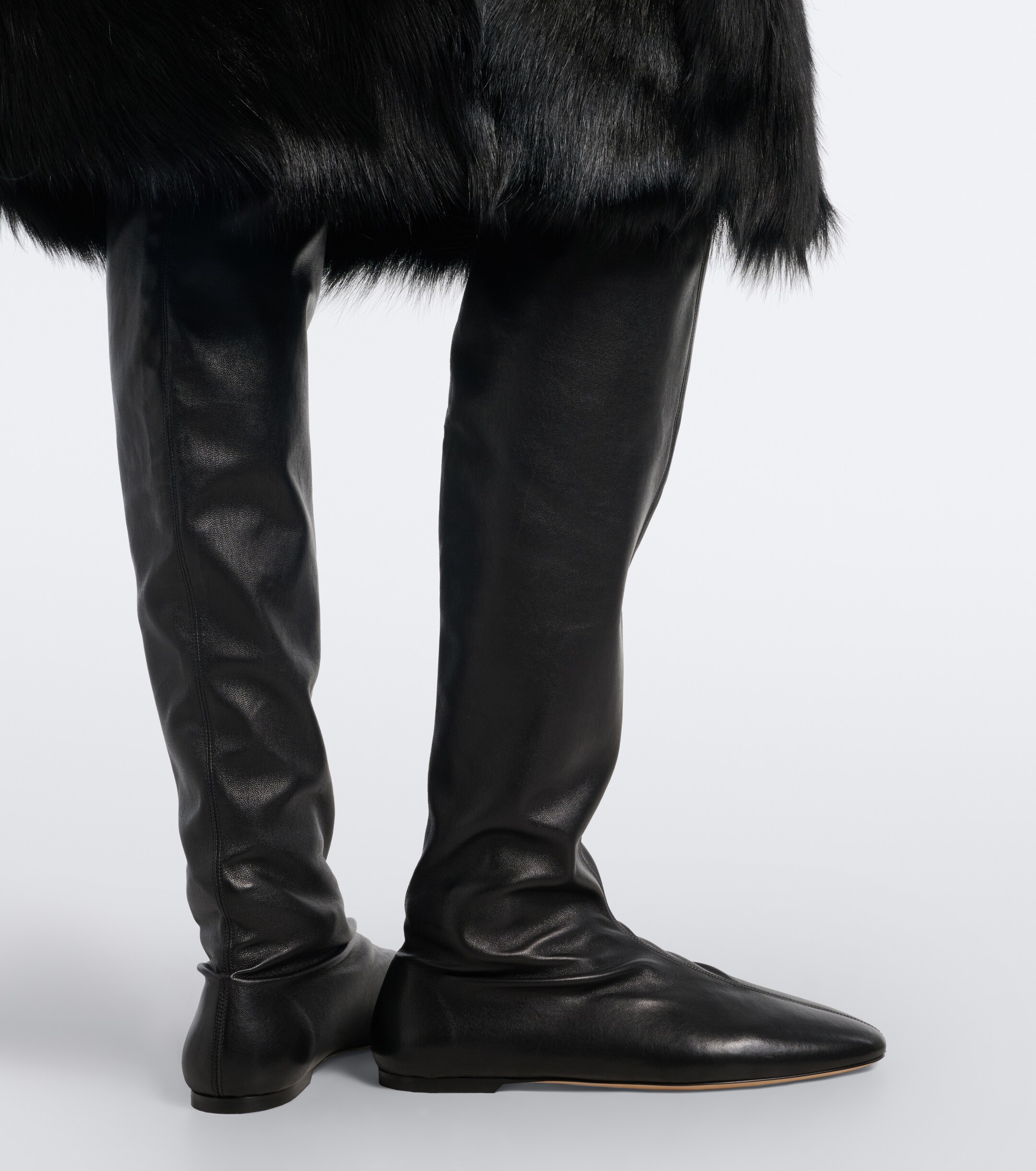 TOTEME Toteme Leather over-the-knee boots