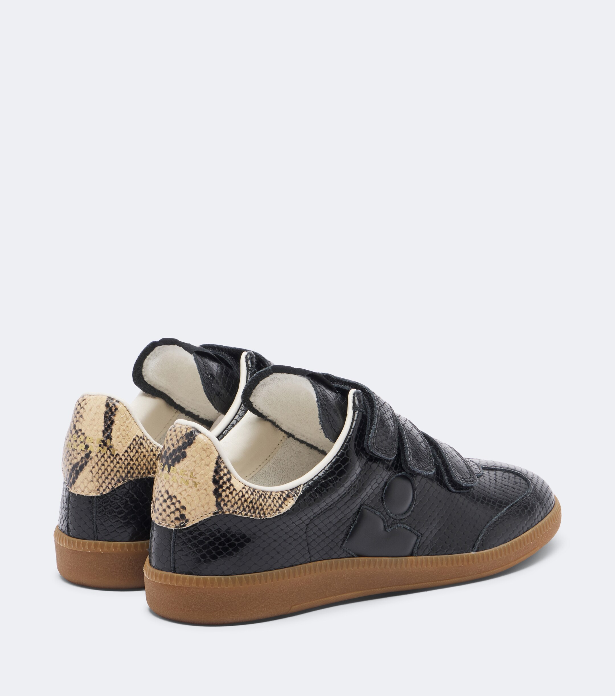 Isabel Marant Isabel Marant Beth snake-effect leather sneakers