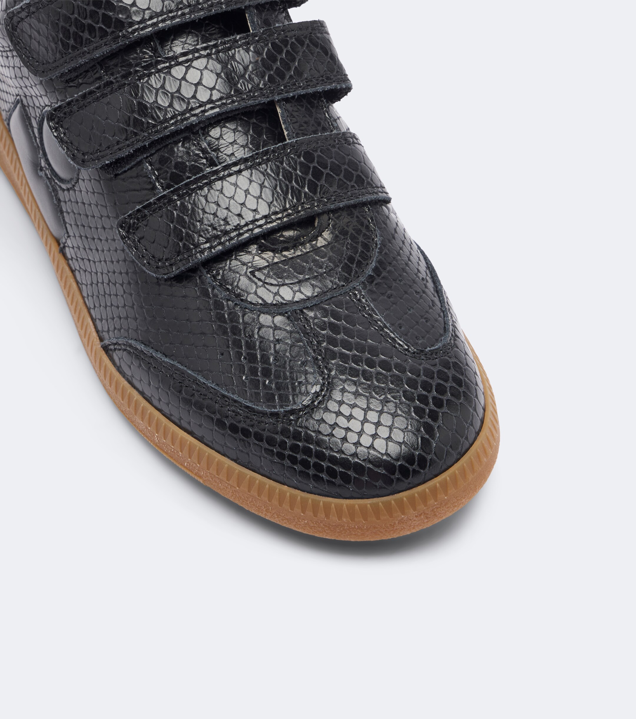 Isabel Marant Isabel Marant Beth snake-effect leather sneakers