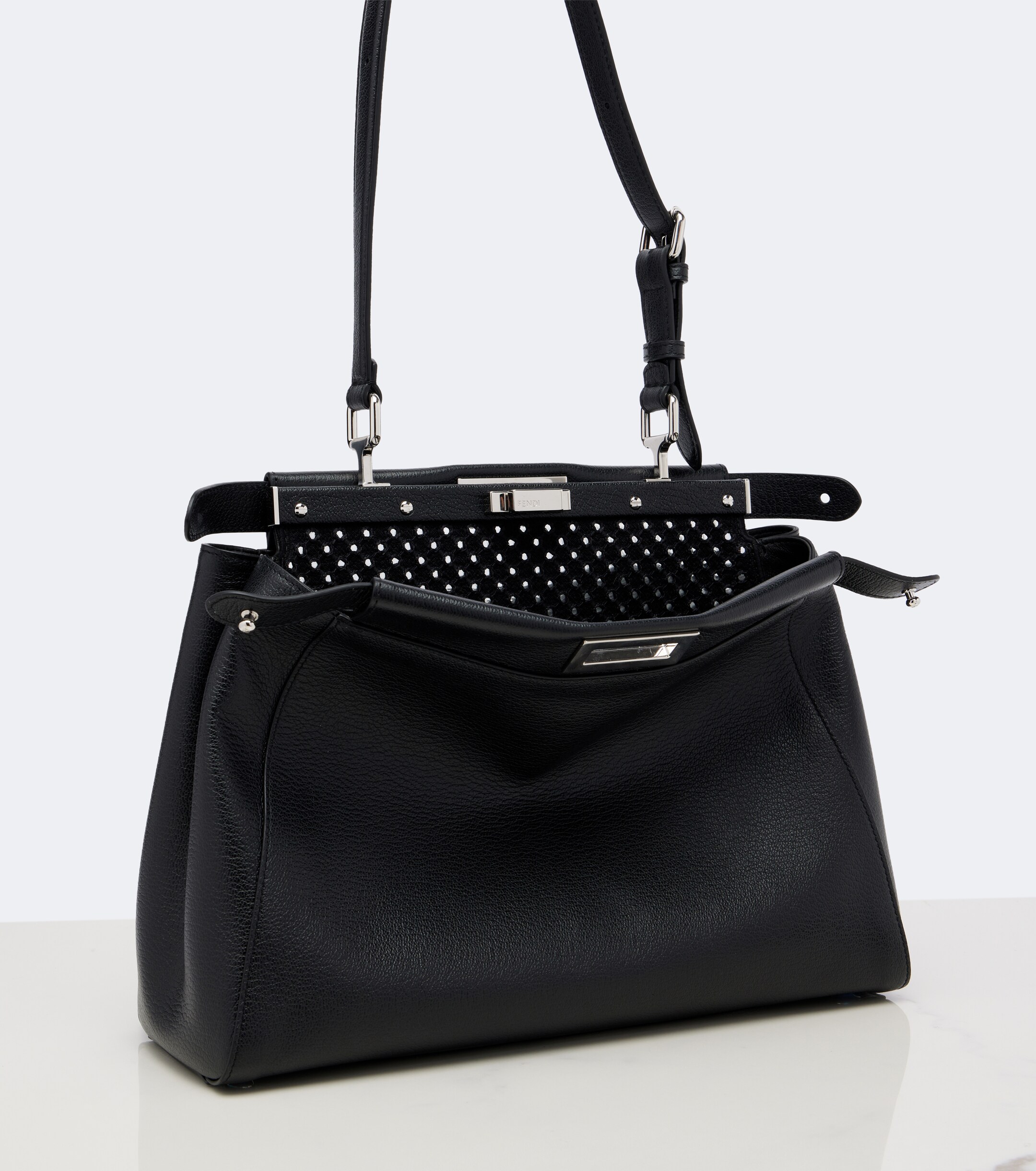 Fendi Peekaboo® Medium leather shoulder bag