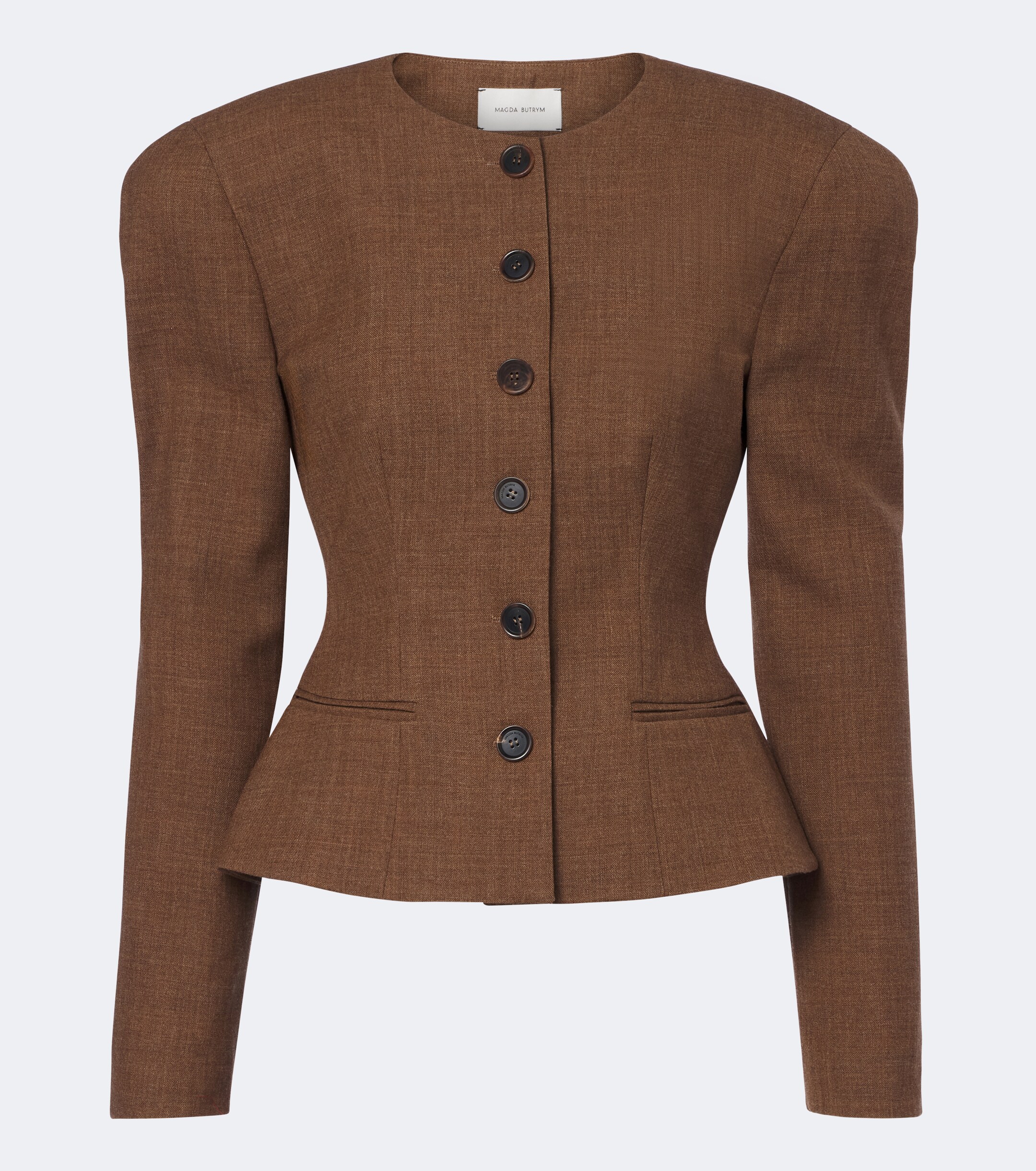 Magda Butrym Magda Butrym Peplum virgin wool jacket