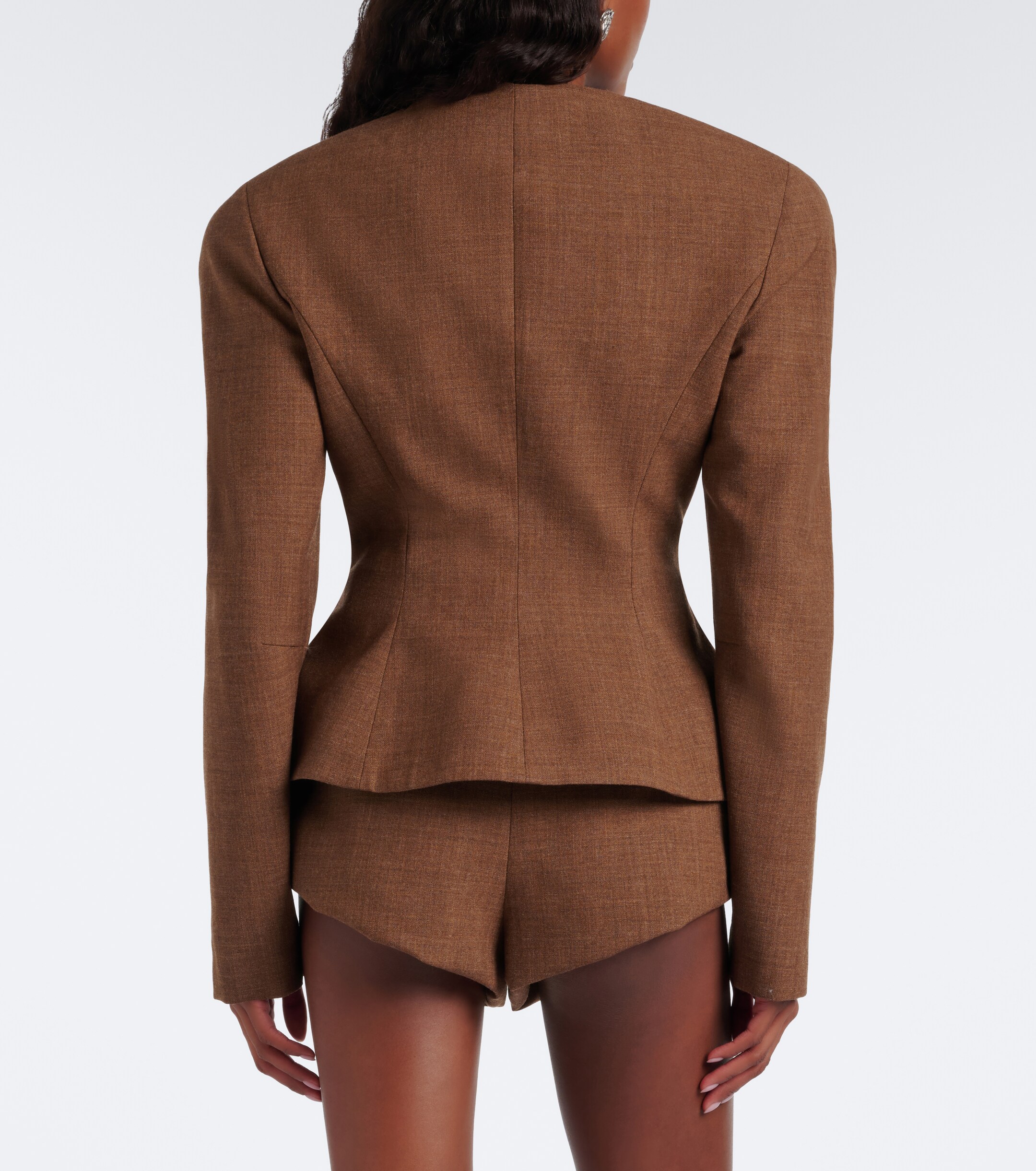 Magda Butrym Magda Butrym Peplum virgin wool jacket